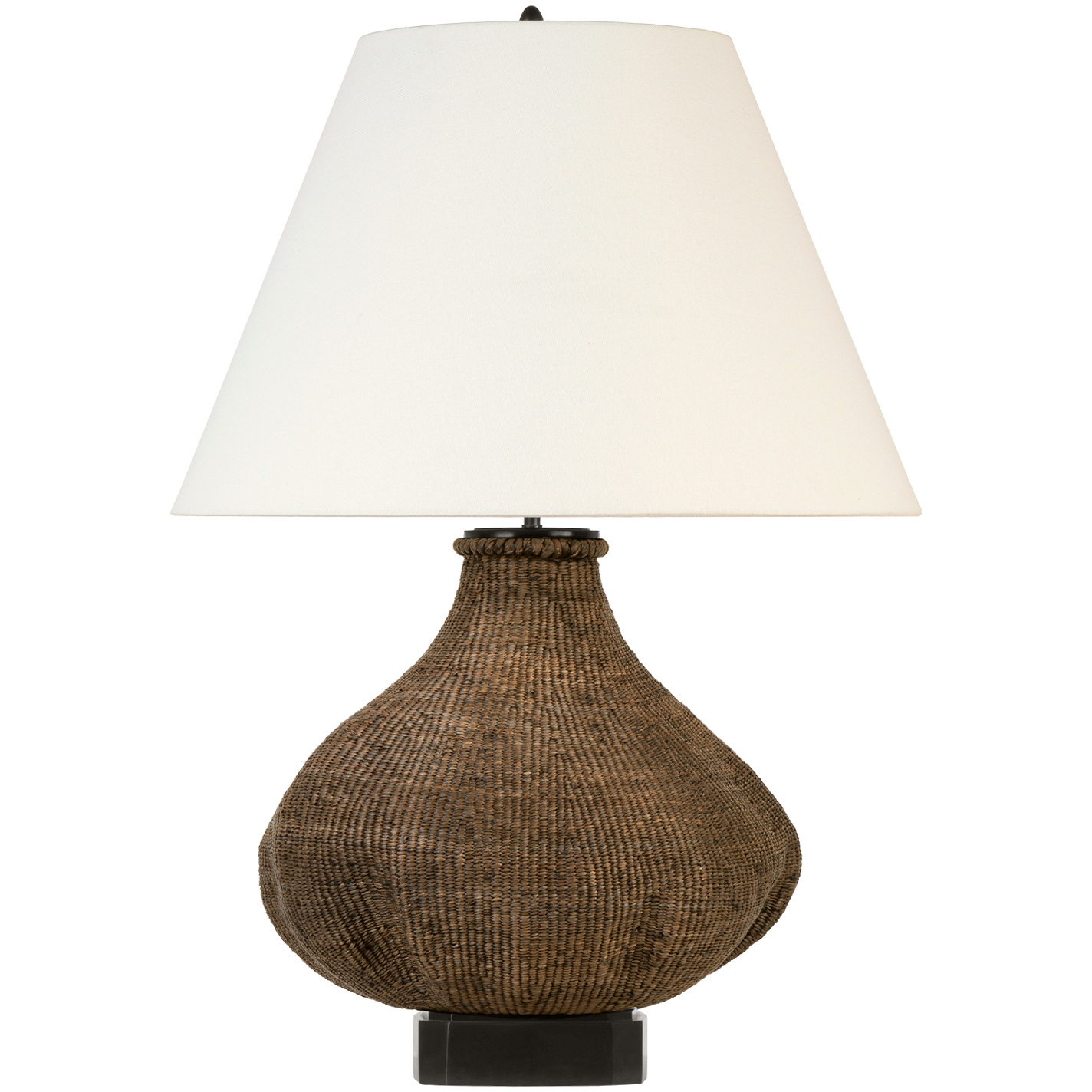 Thomas O'Brien Tahiti 31.75 inch 15 watt Smoke Table Lamp Portable Light