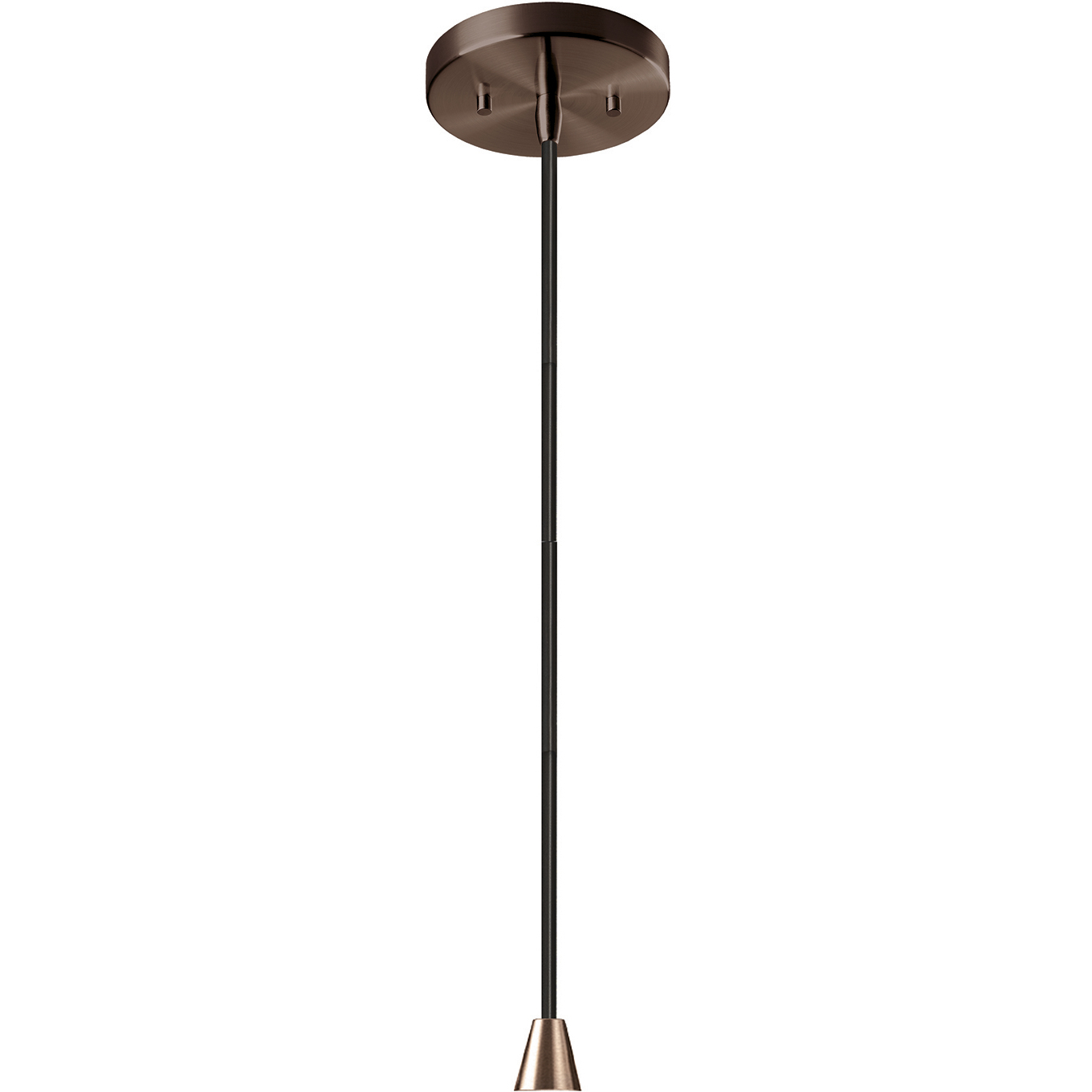 Radiance Collection 6 inch Dark Bronze Pendant Ceiling Light, Form+Finish+Function