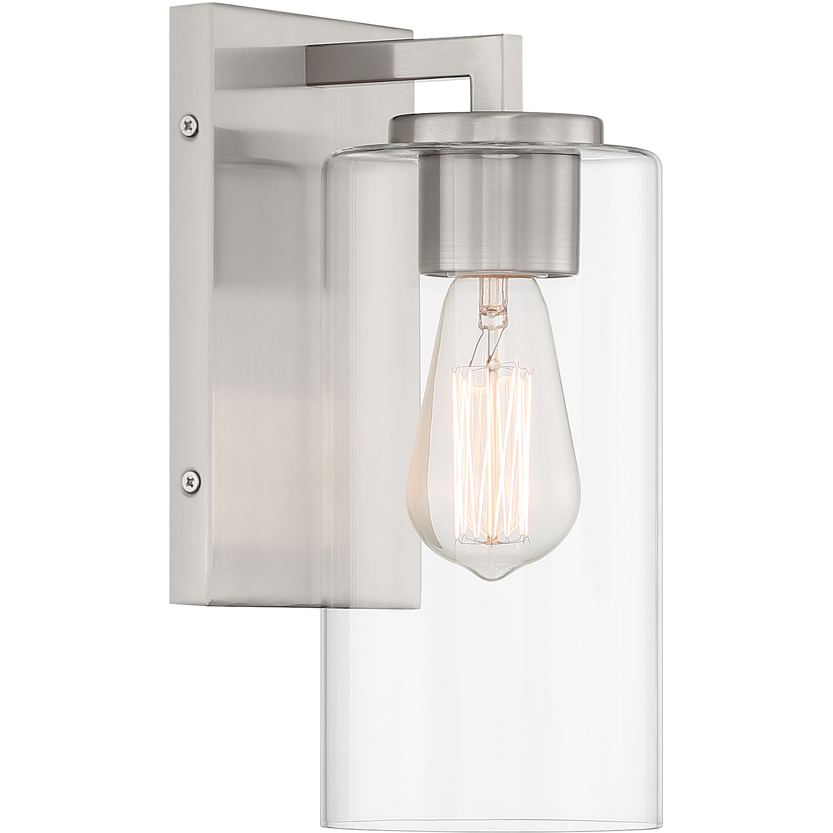 Acacia 1 Light 5 inch Brushed Nickel Bath Light Wall Light