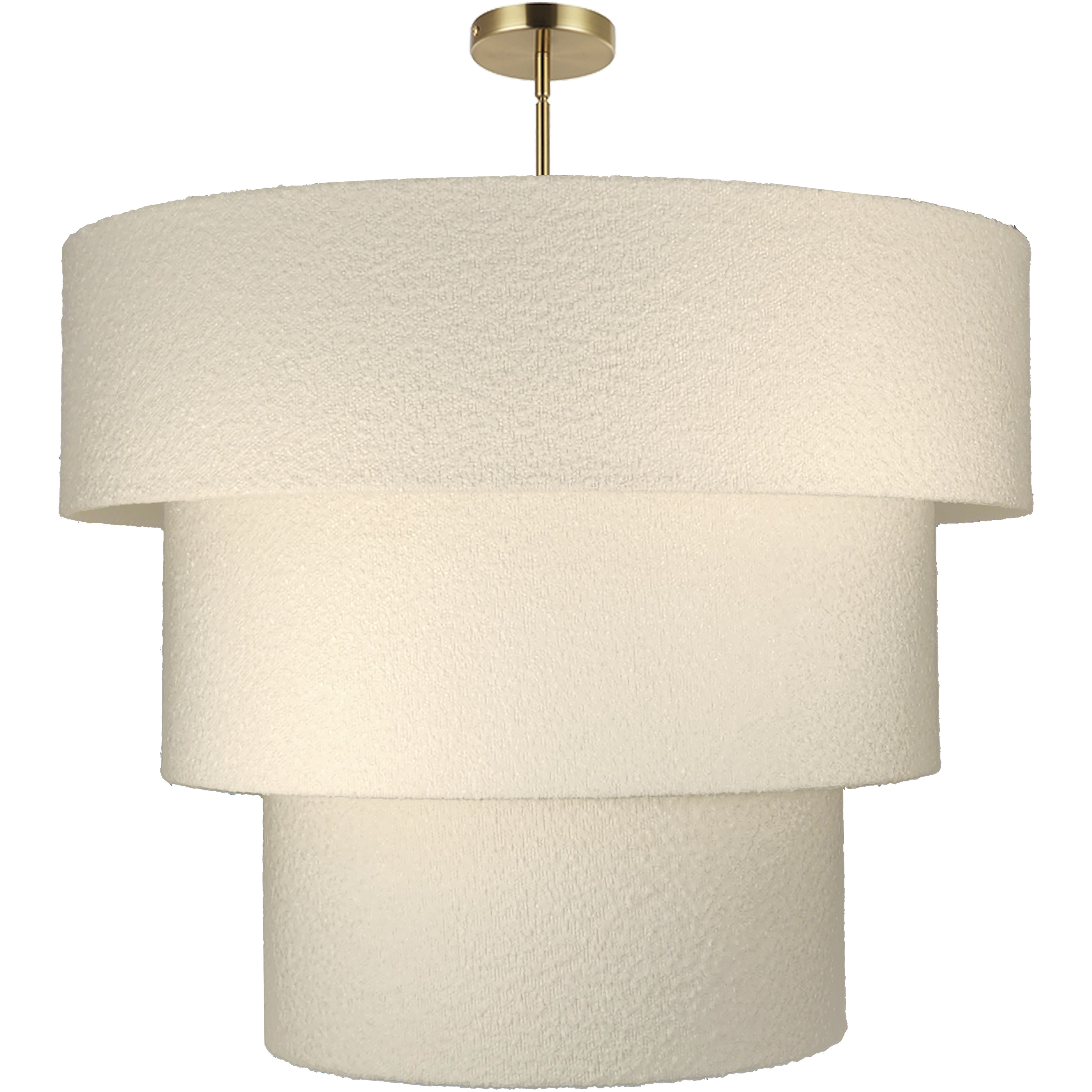 Dalia 9 Light 30 inch Aged Brass Pendant/Chandelier Ceiling Light