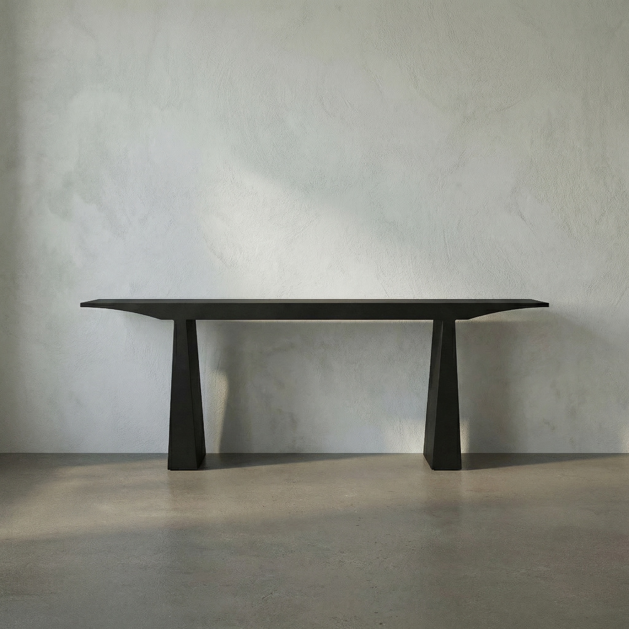 Truss 78 X 18 inch Matte Black Console