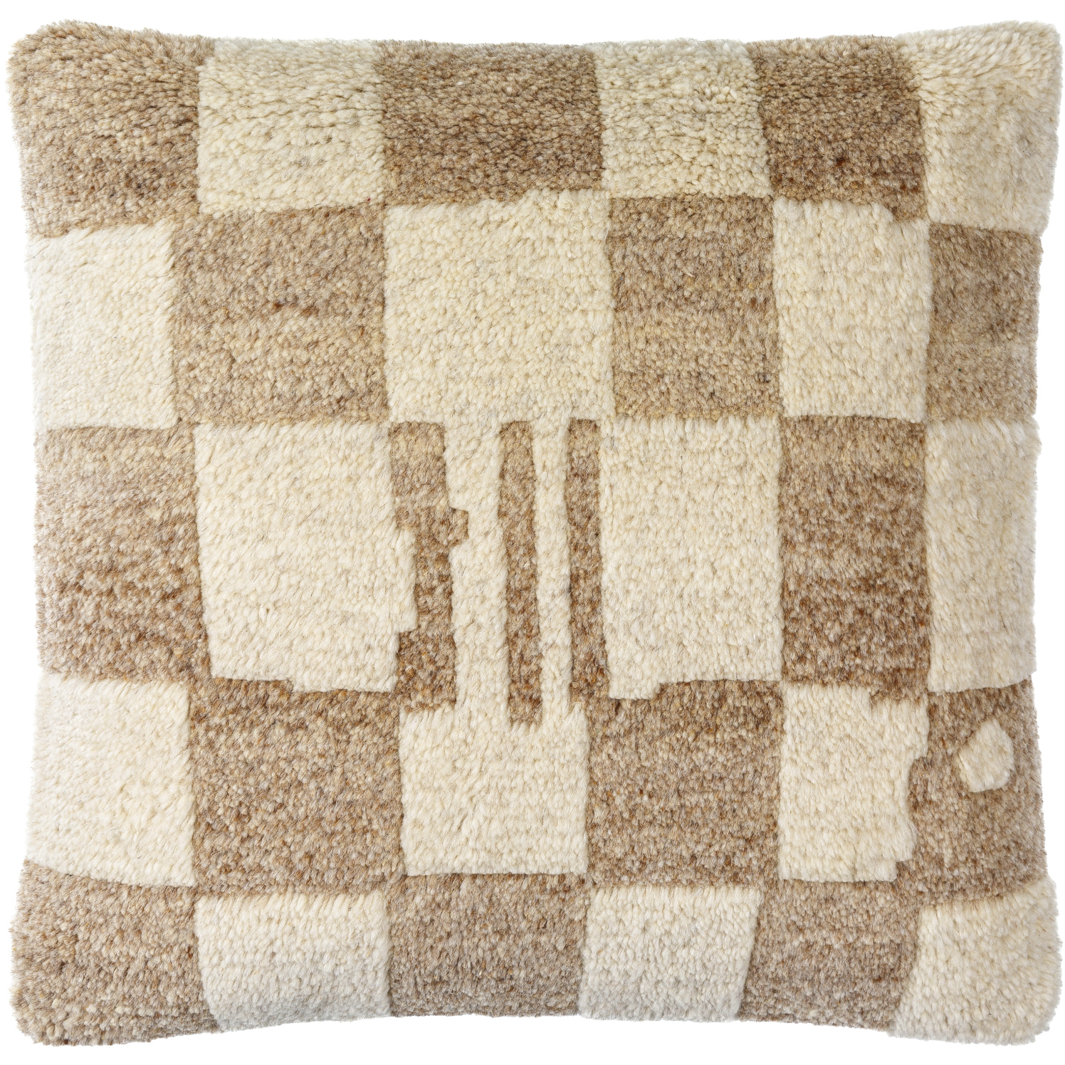 Balder 20 X 20 inch Ivory/Tan Accent Pillow