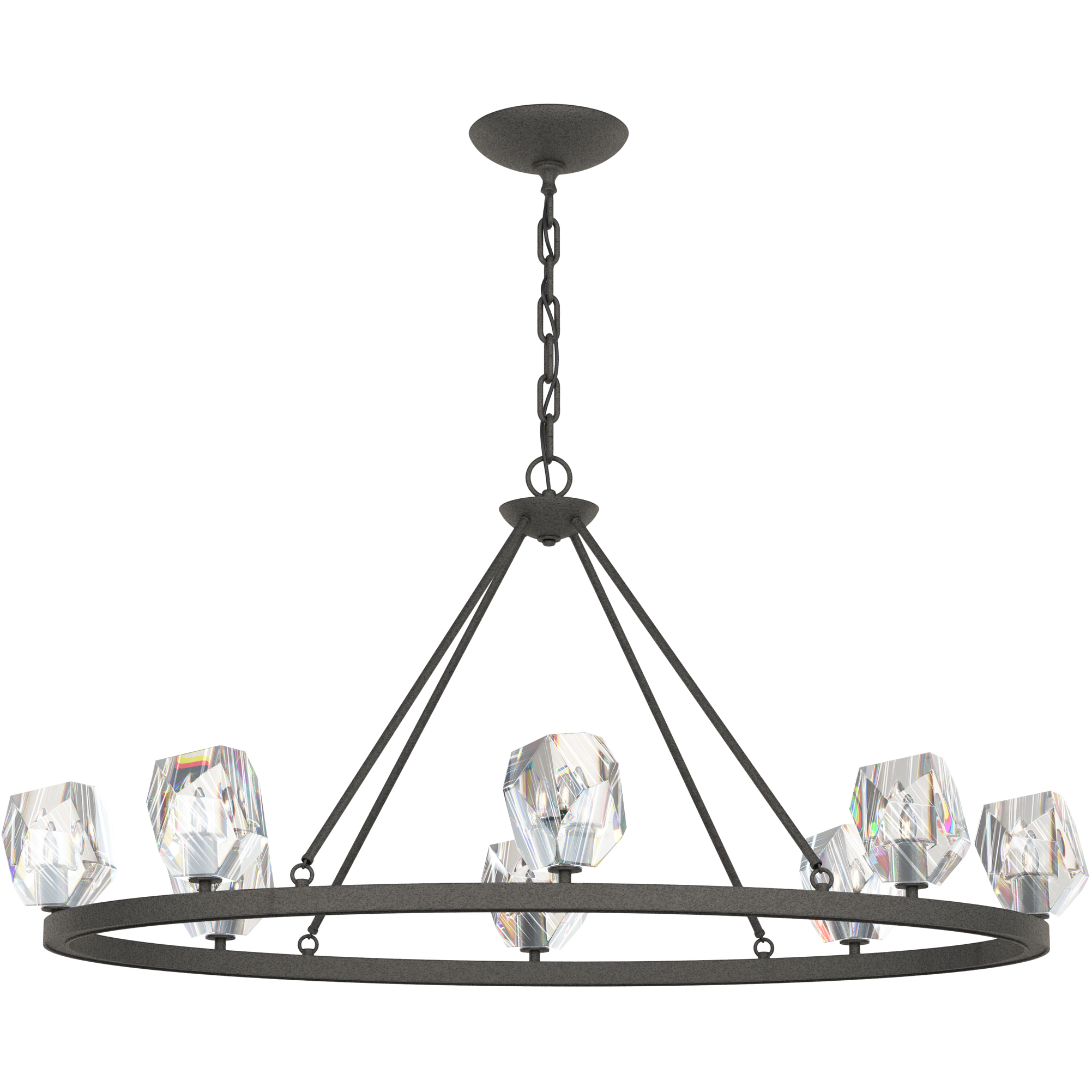 Gatsby 8 Light 45.3 inch Natural Iron Chandelier Ceiling Light