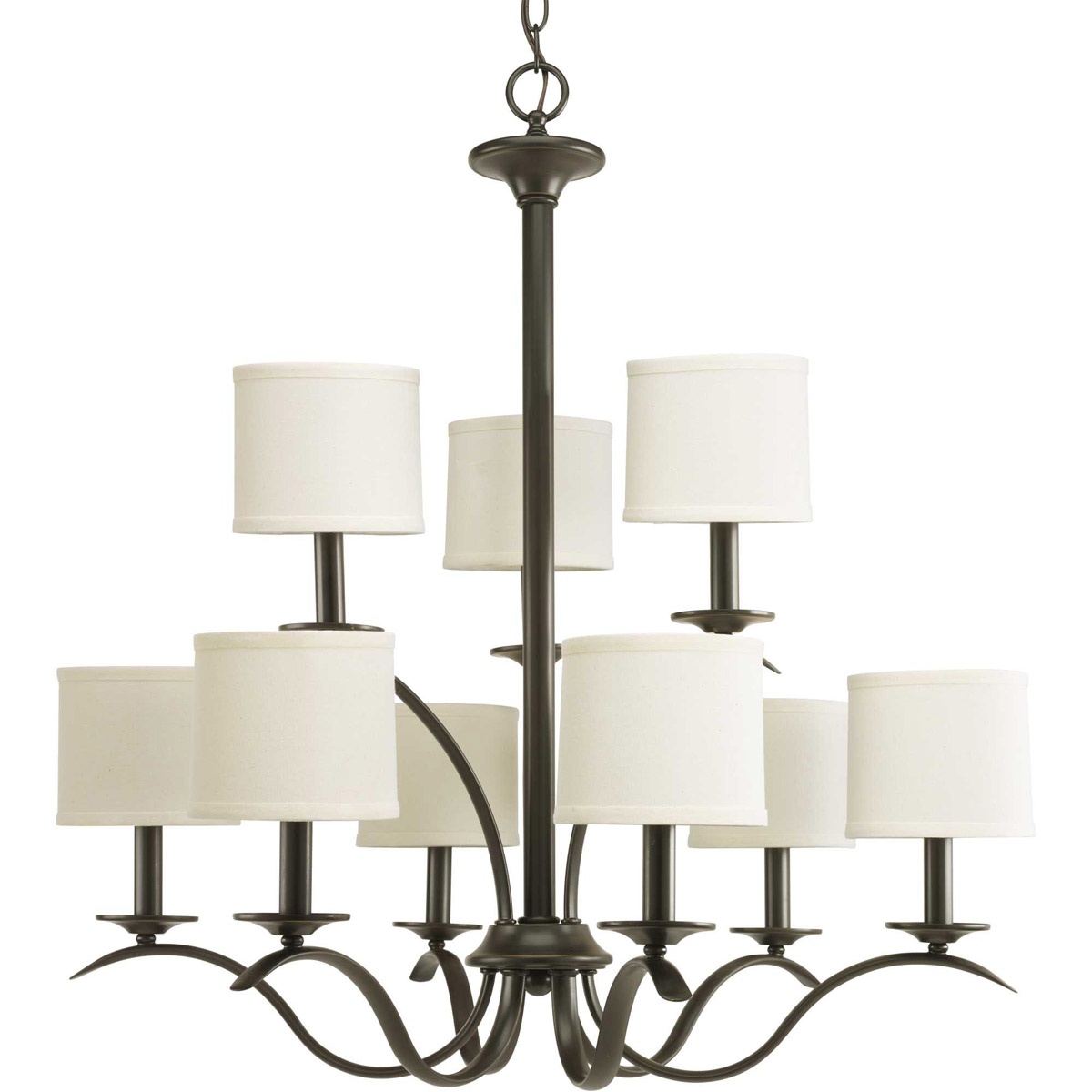 Mark 9 Light 29.38 inch Antique Bronze Chandelier Ceiling Light
