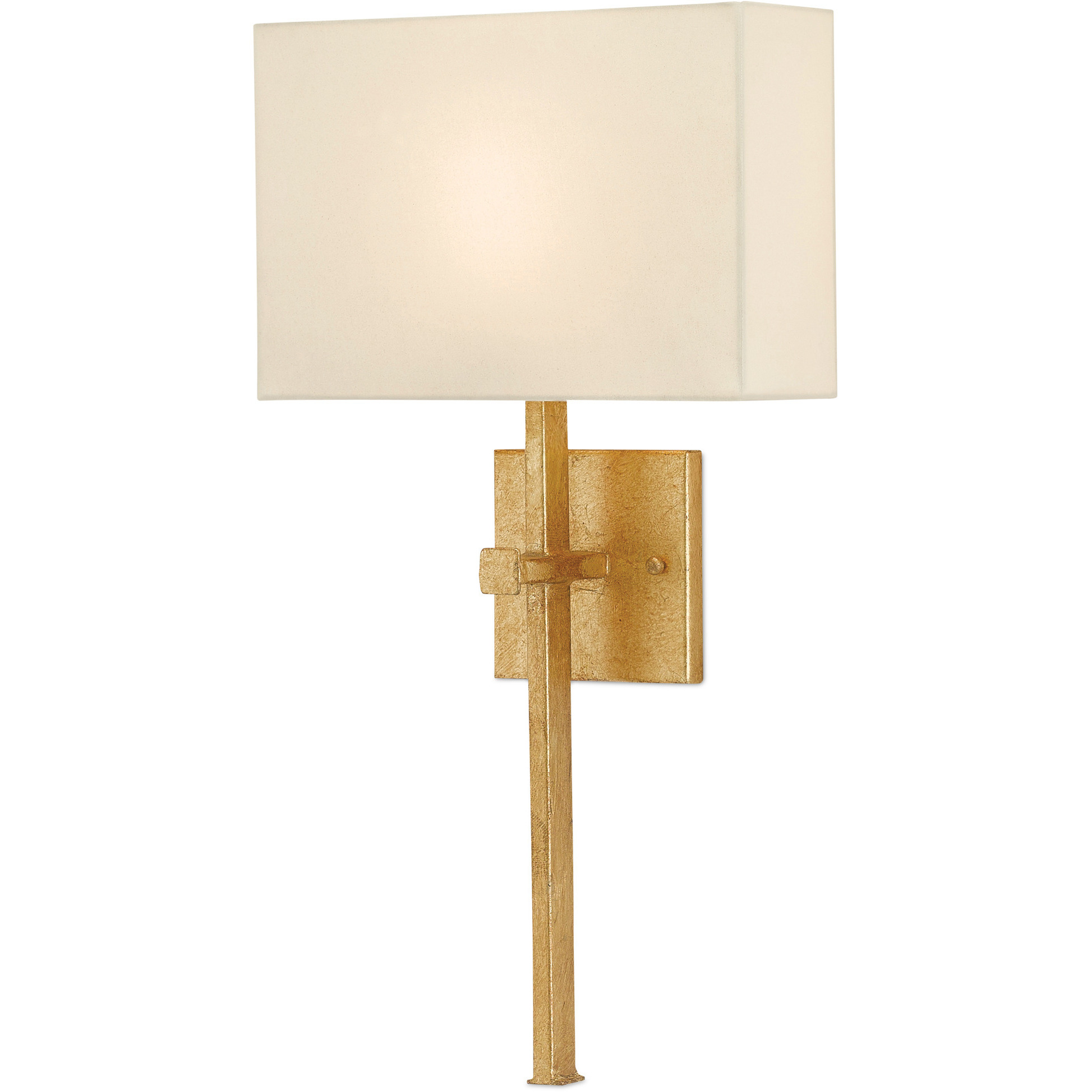 Ashdown 1 Light 12 inch Antique Gold Leaf ADA Wall Sconce Wall Light