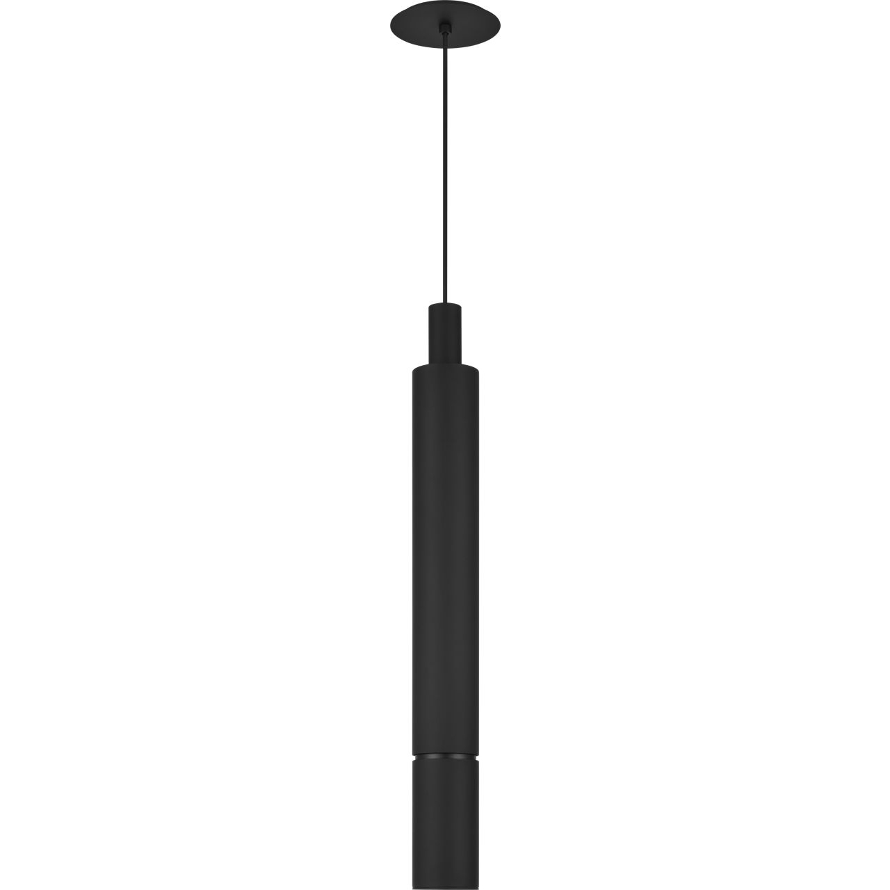 Mick De Giulio Sottile LED Nightshade Black Pendant Ceiling Light, Integrated LED