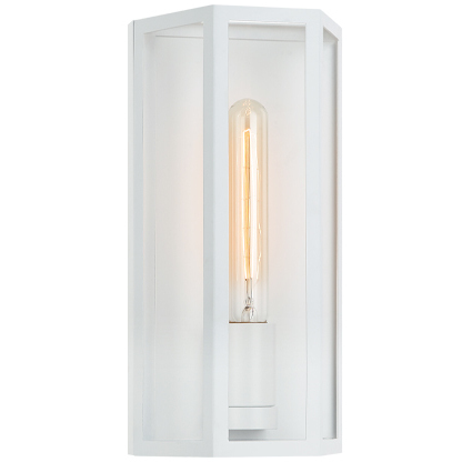 Creed LED 6 inch White Wall Sconce Wall Light