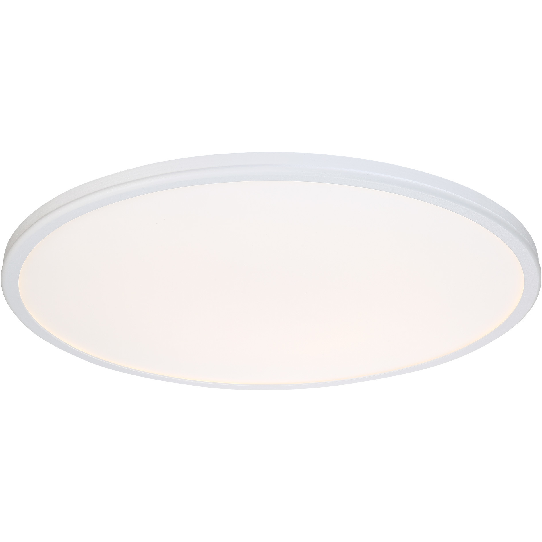 Geos LED 22.13 inch White Flush Mount Ceiling Light in 3000K, dweLED