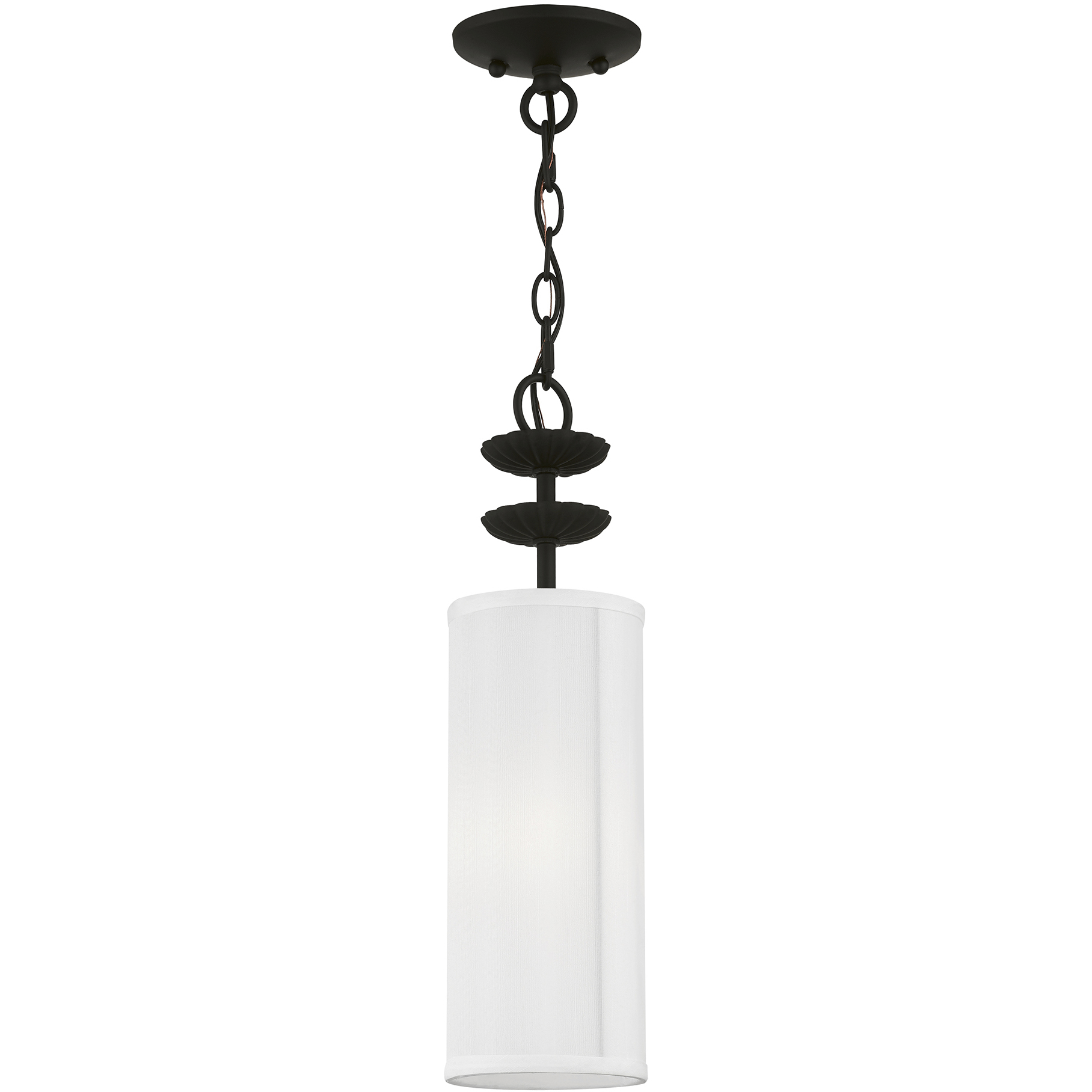Brookdale 1 Light 5.13 inch Black Mini Pendant Ceiling Light