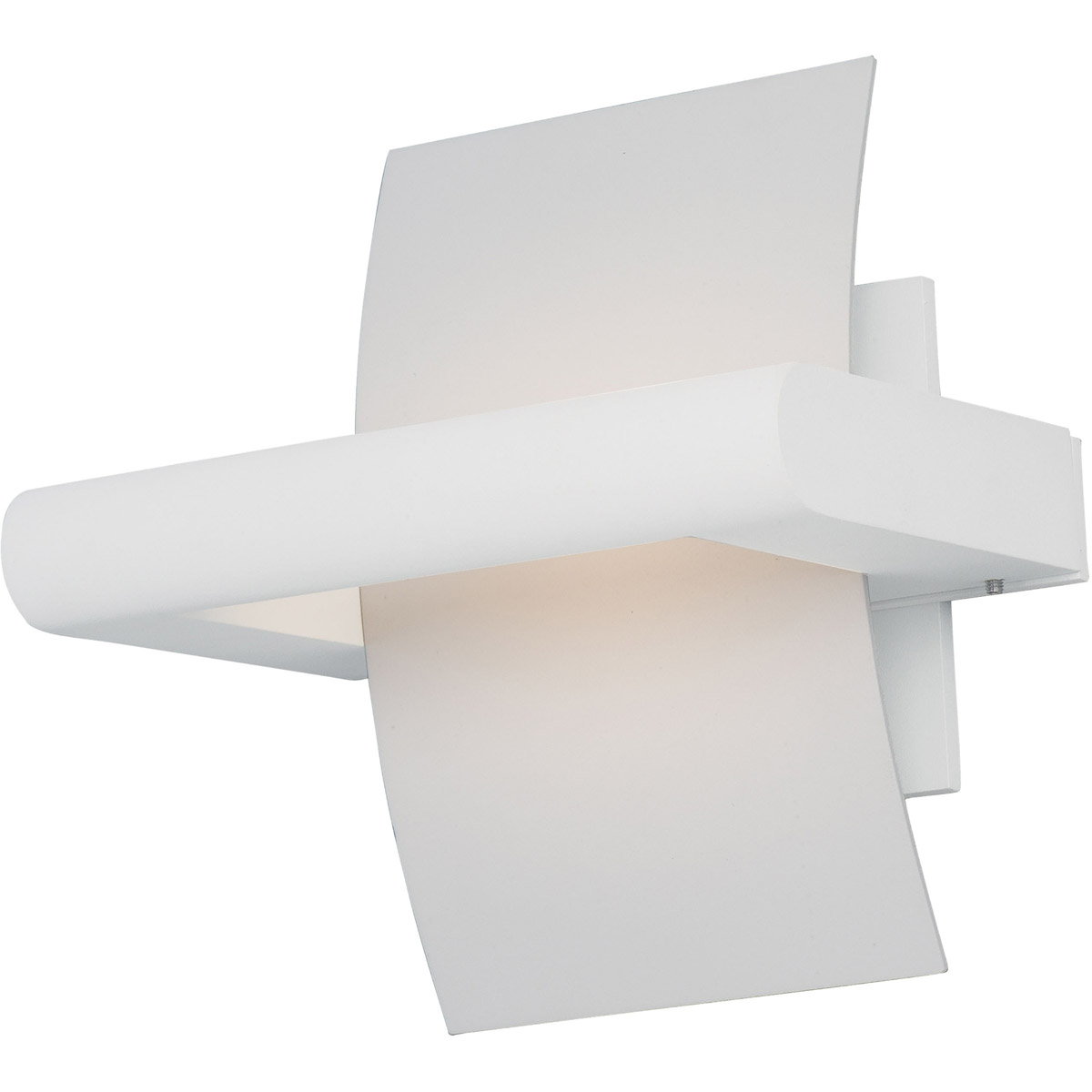 Butler LED 7 inch White Wall Sconce Wall Light