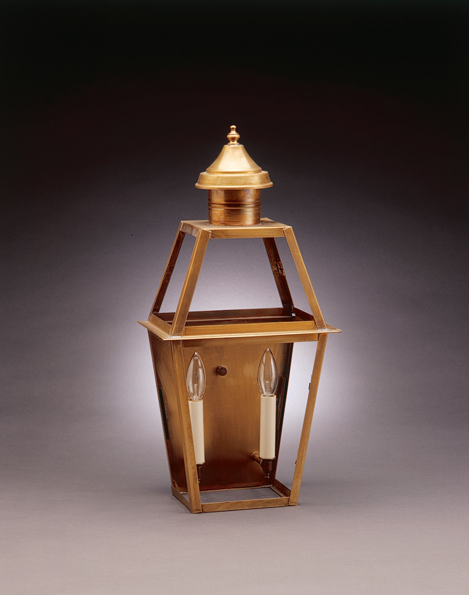 Uxbridge 2 Light 21 inch Verdi Gris Outdoor Wall Lantern in Frosted Glass, No Chimney, Candelabra