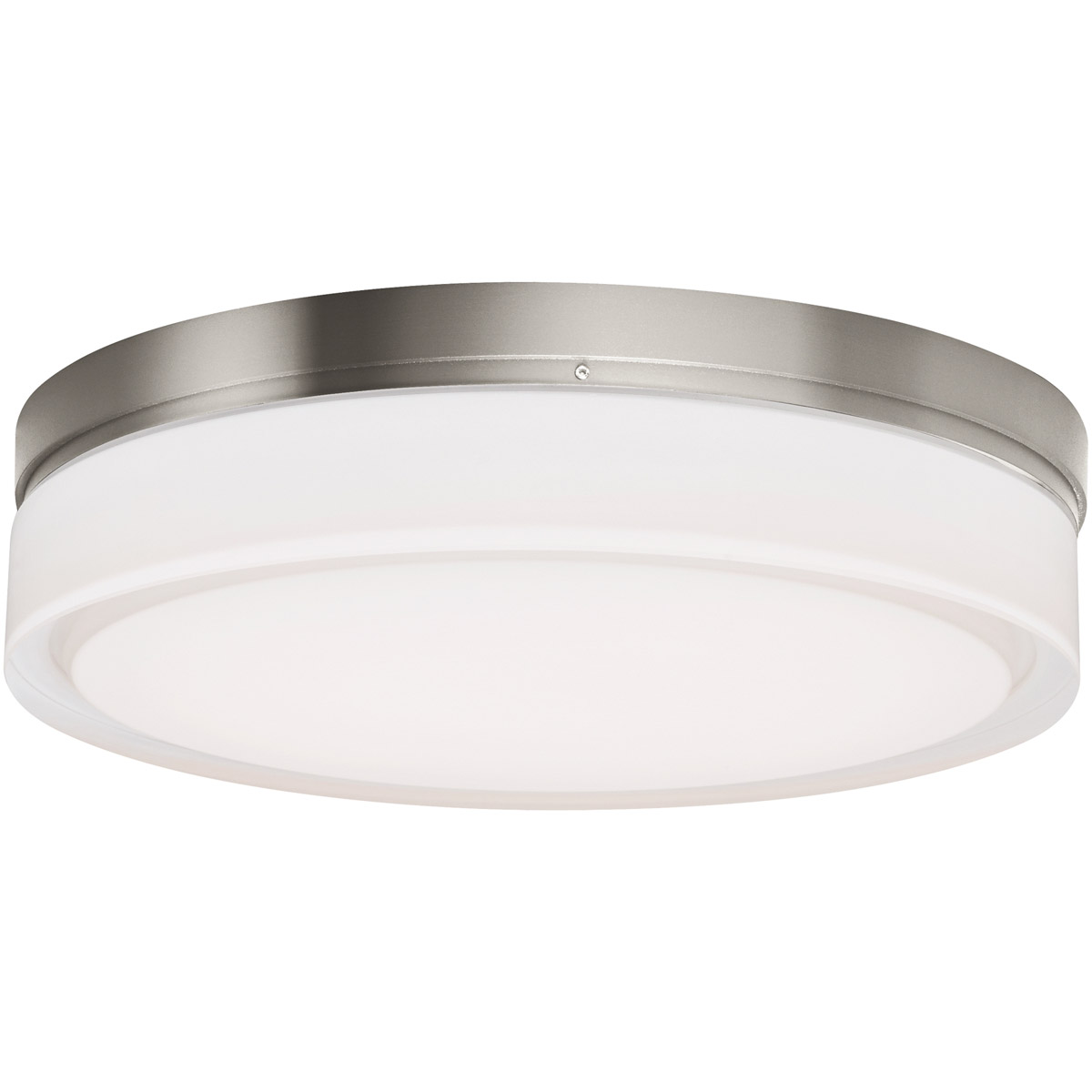 Sean Lavin Cirque LED 11 inch Satin Nickel Flush Mount Ceiling Light, Integrated LED
