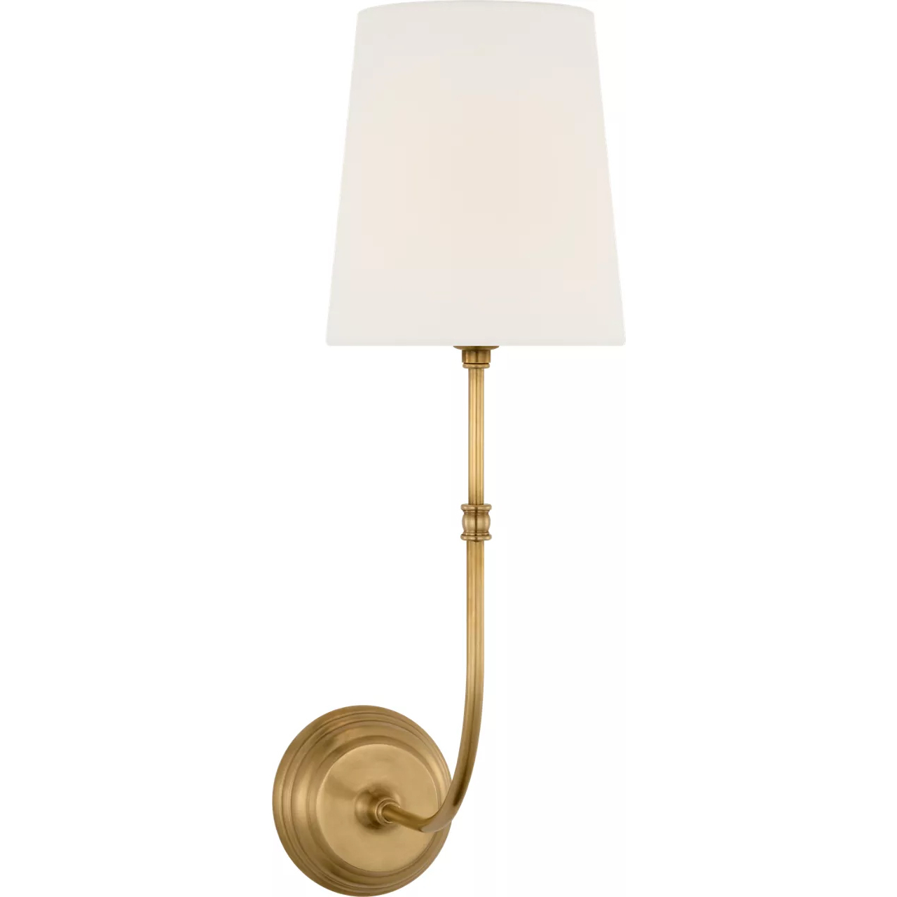 Suzanne Kasler Wyatt LED 6.25 inch Hand-Rubbed Antique Brass Sconce Wall Light