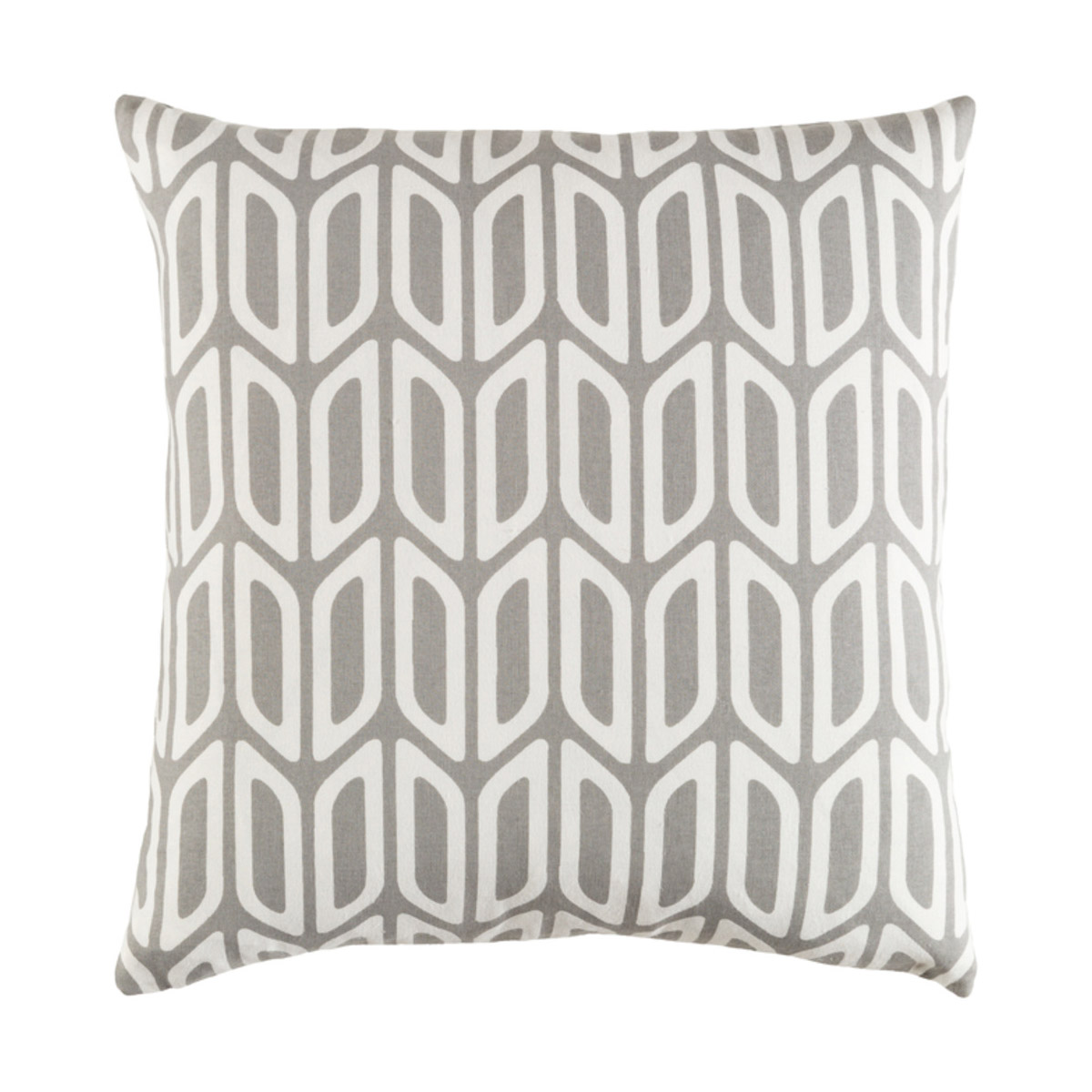 Trudy 18 X 18 inch Medium Gray/Ivory Pillow Kit, Square
