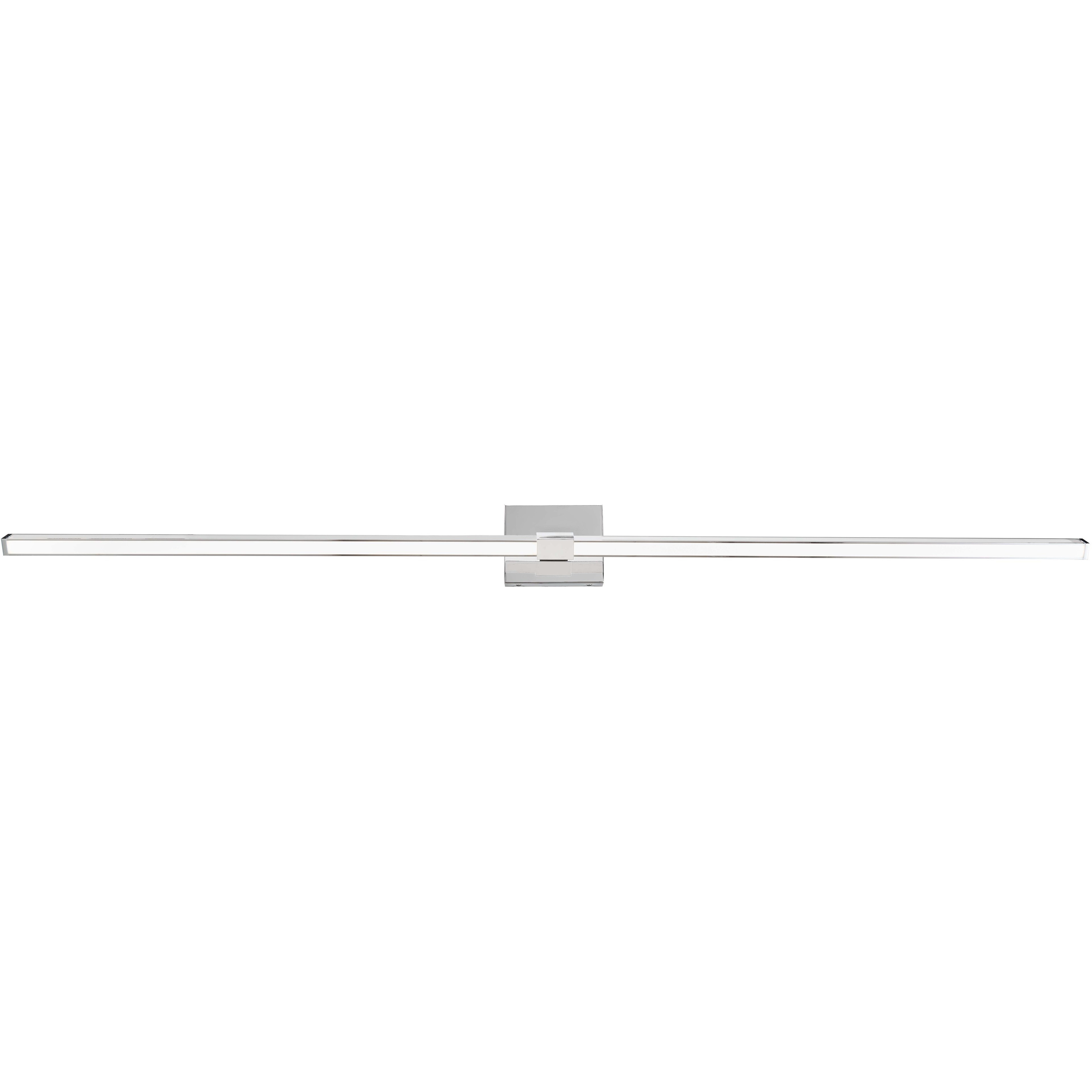 Epee LED 58.1 inch Chrome Bath Vanity Light Wall Light