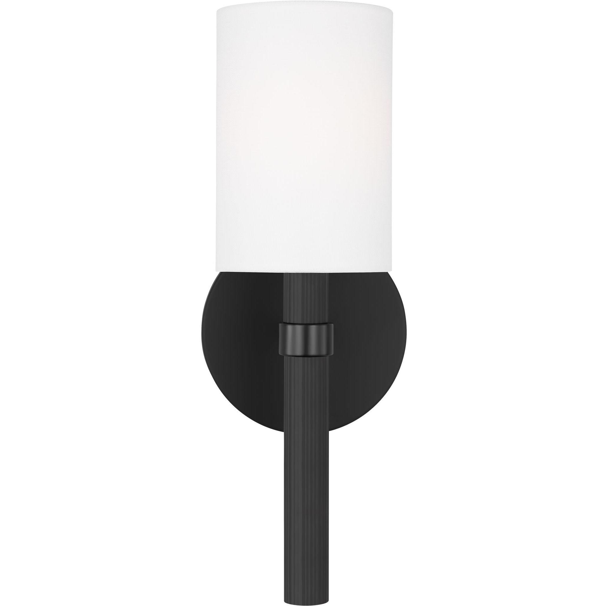Drew & Jonathan Scott Manor 1 Light 6 inch Midnight Black Sconce Wall Light