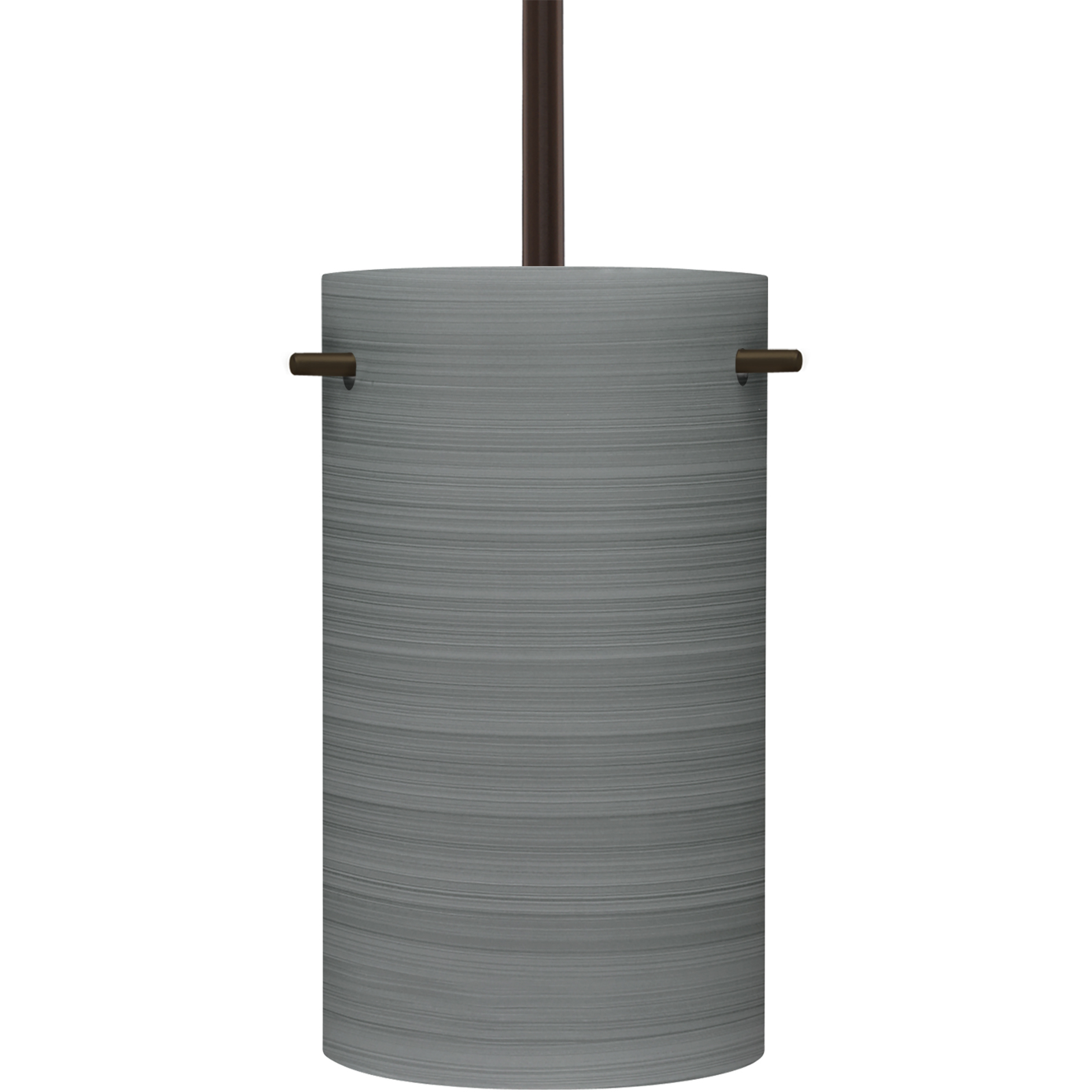 Tamburo 5 LED Bronze Stem Pendant Ceiling Light