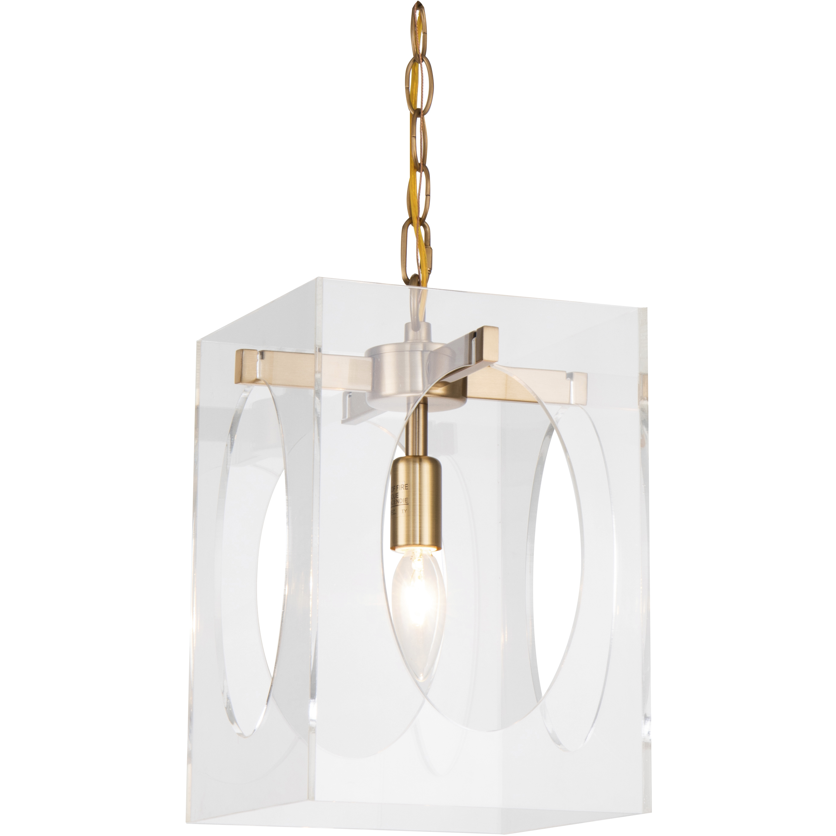Canada 1 Light 8.75 inch Antique Brass Pendant Ceiling Light