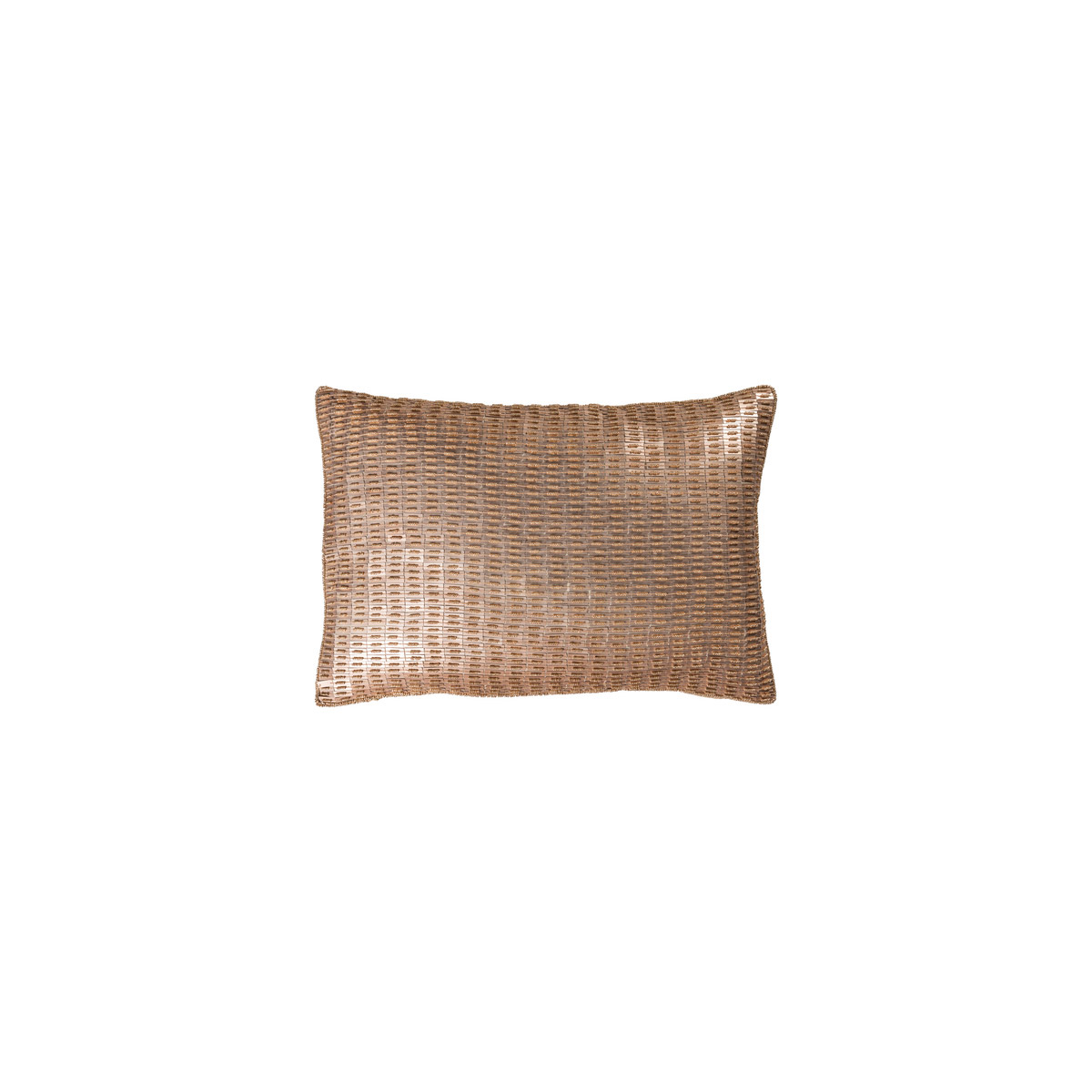 Ankara 19 X 13 inch Metallic - Champagne/Tan/Khaki Pillow Kit
