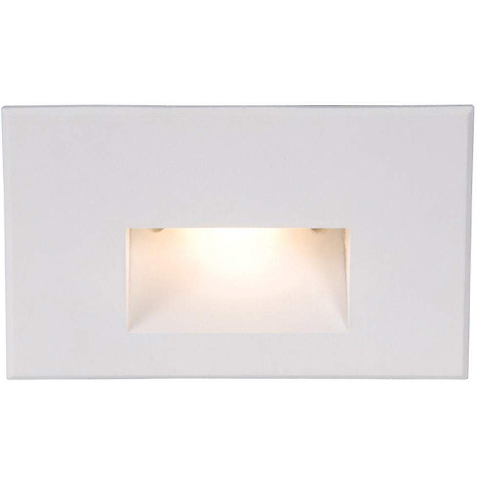 LEDme Step and Wall Lights 277 3.9 watt White On Aluminum Step Light in Red, LED, 25.62 inch