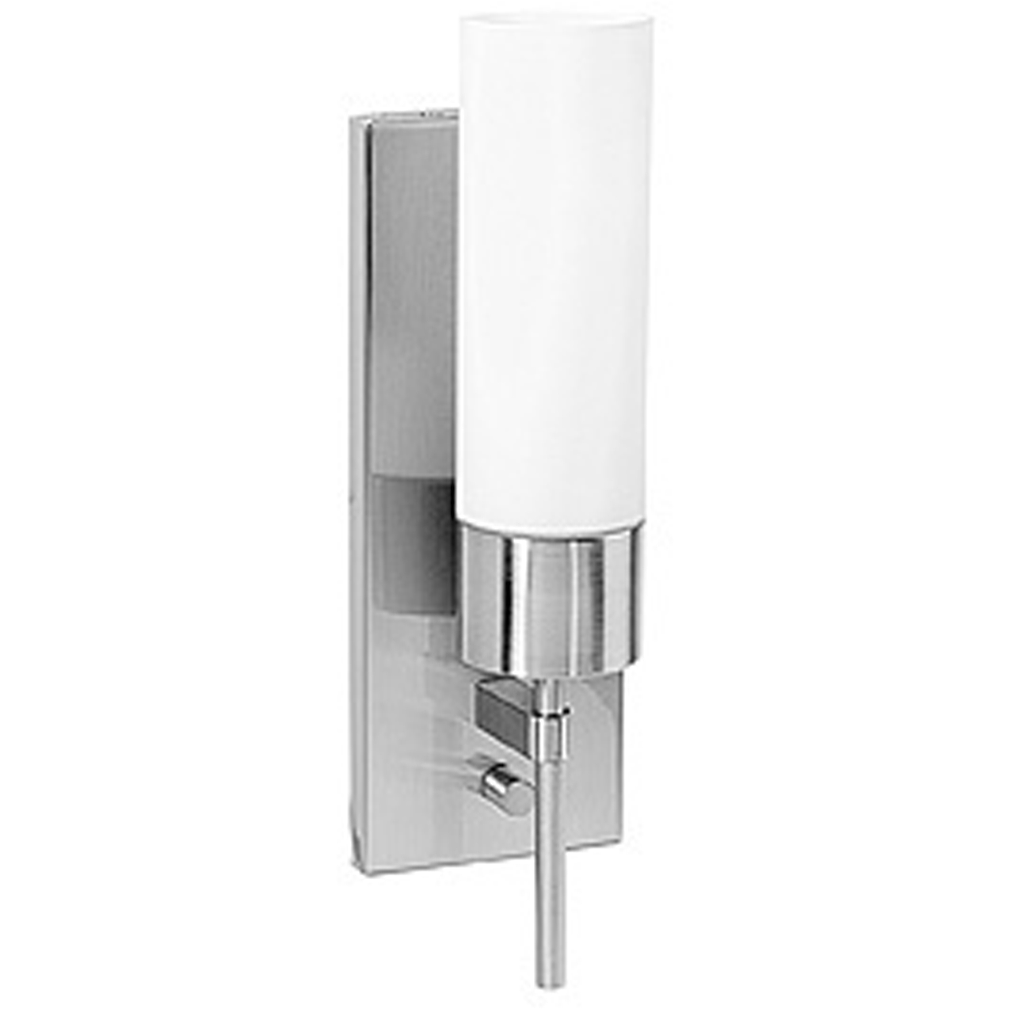 Iron 1 Light 4.5 inch Brushed Steel ADA Wall Sconce Wall Light