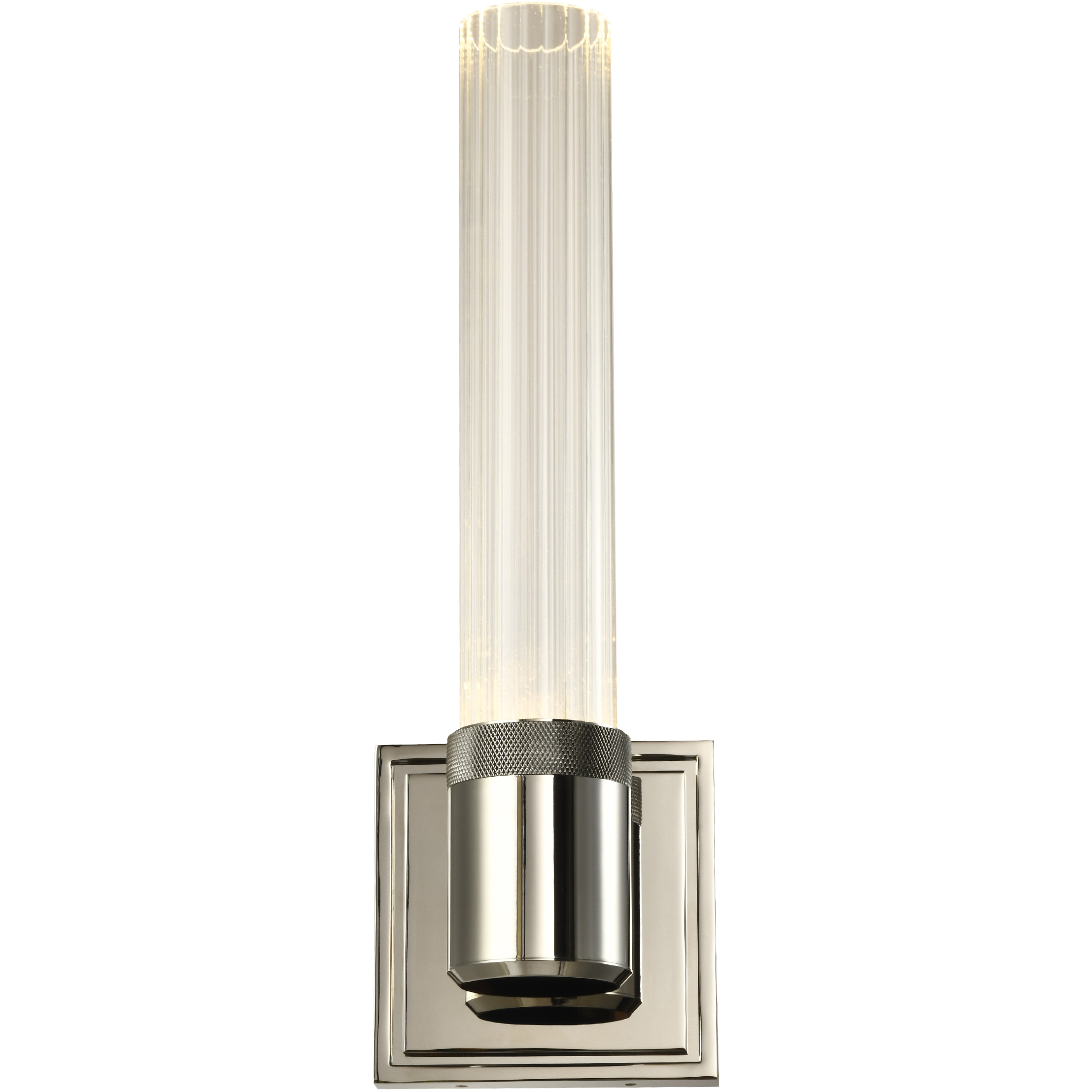 Zigrina 1 Light 5.25 inch Polished Nickel Wall Sconce Wall Light