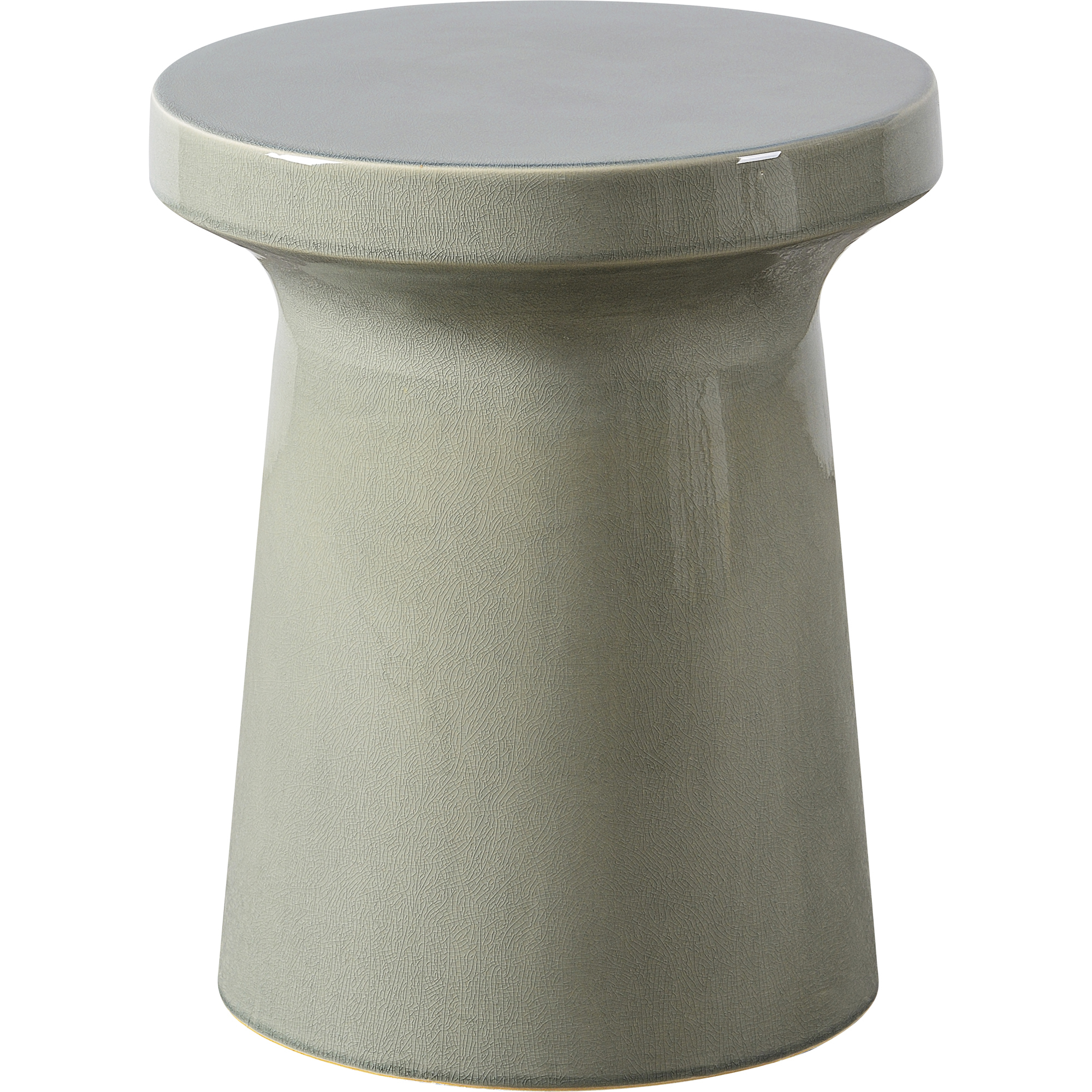 Shiloh 17 X 14 inch Crackle Olive Outdoor Table