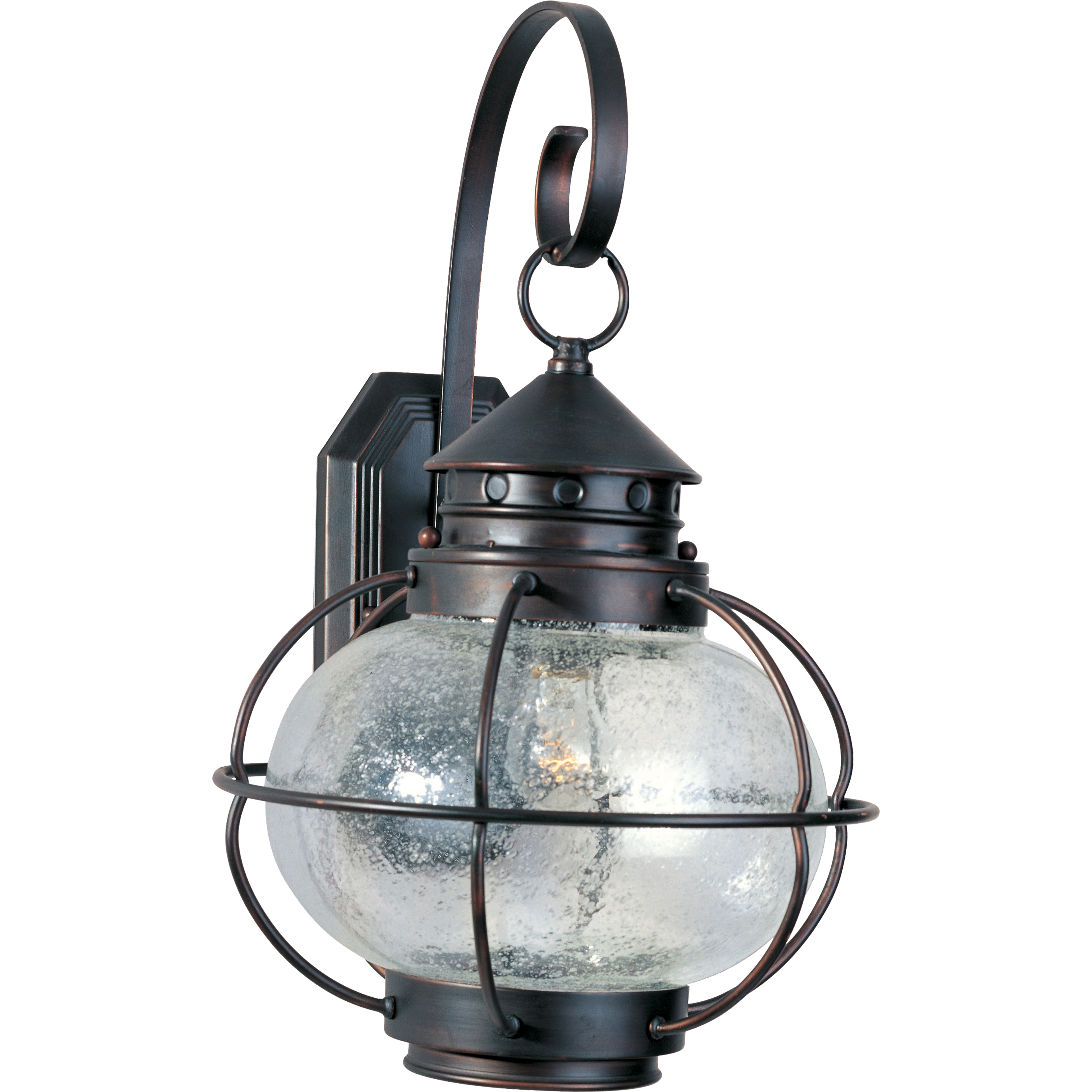 Portsmouth 1 Light 19 inch Oil Rubbed Bronze Outdoor Wall Mount