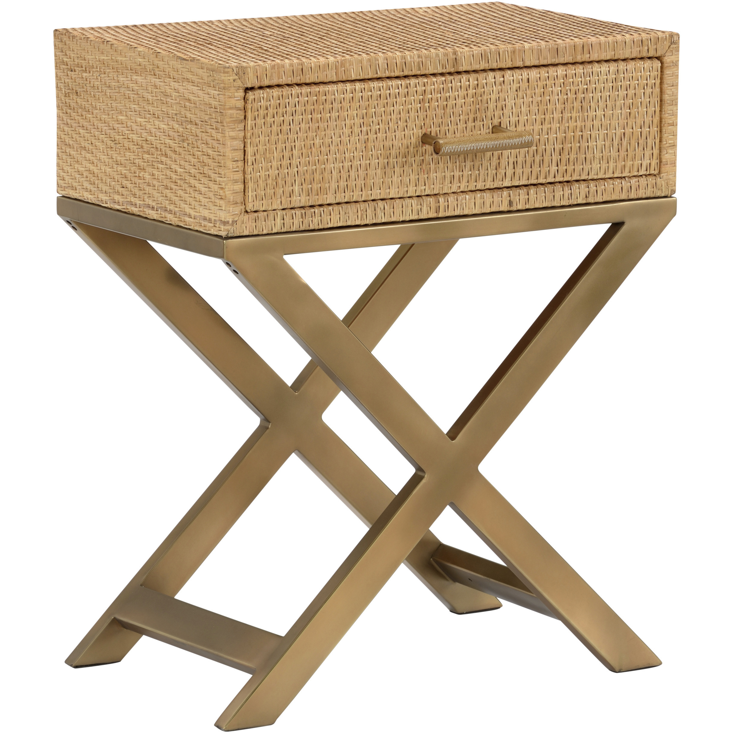 Vieux Carre 23.75 X 19.75 inch Brown End Table