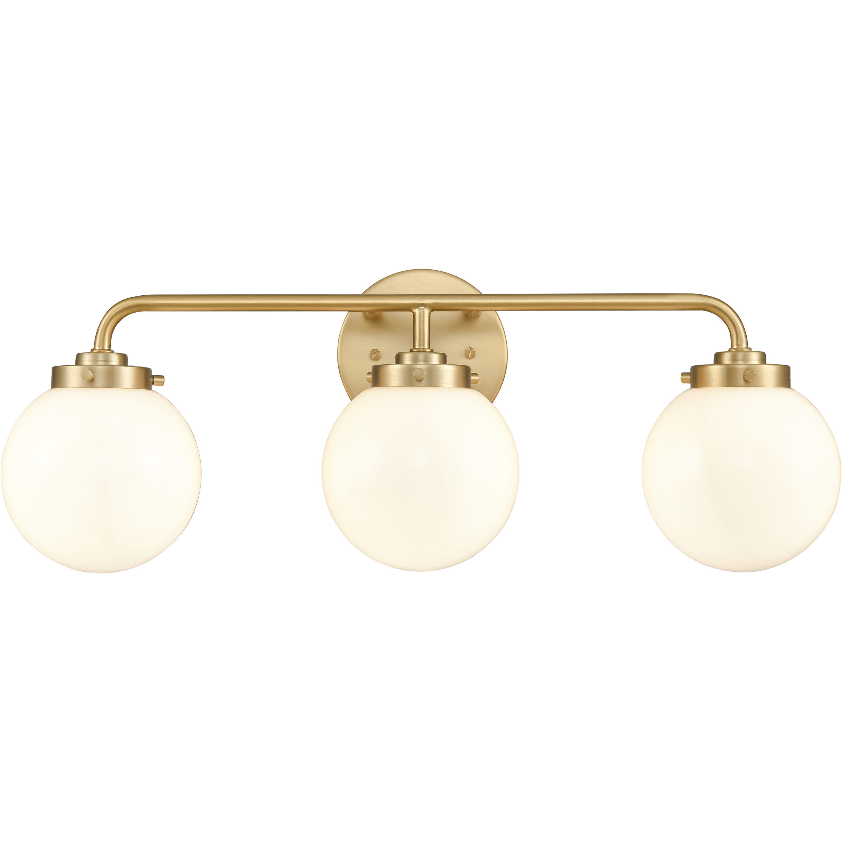 Fairbanks 3 Light 23.25 inch Brushed Gold Vanity Light Wall Light