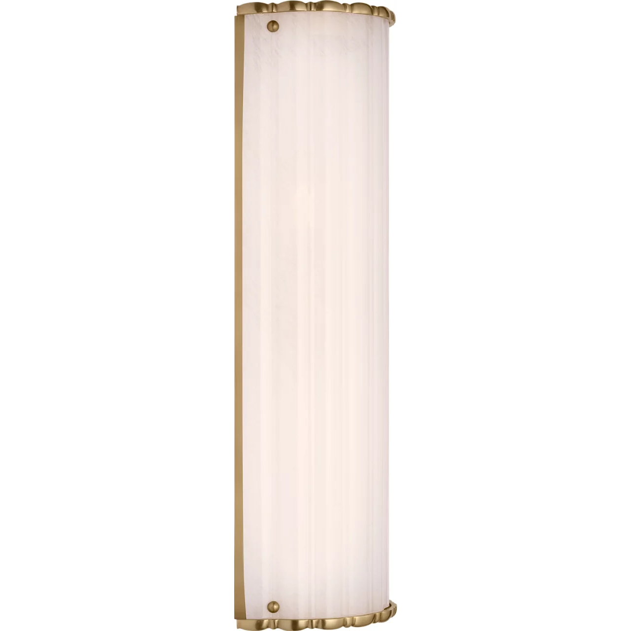 AERIN Rosehill LED 6.5 inch Hand-Rubbed Antique Brass Linear Sconce Wall Light
