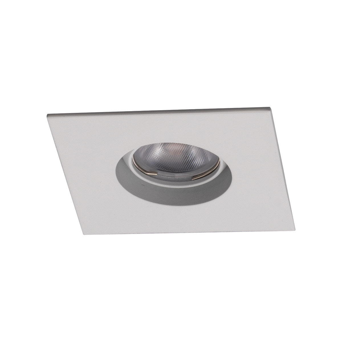 Ocularc LED White Recessed Lighting in Flood, 3000K, Square