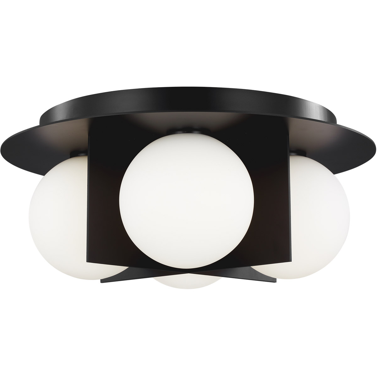 Sean Lavin Orbel LED 15 inch Matte Black Flush Mount Ceiling Light in Incandescent