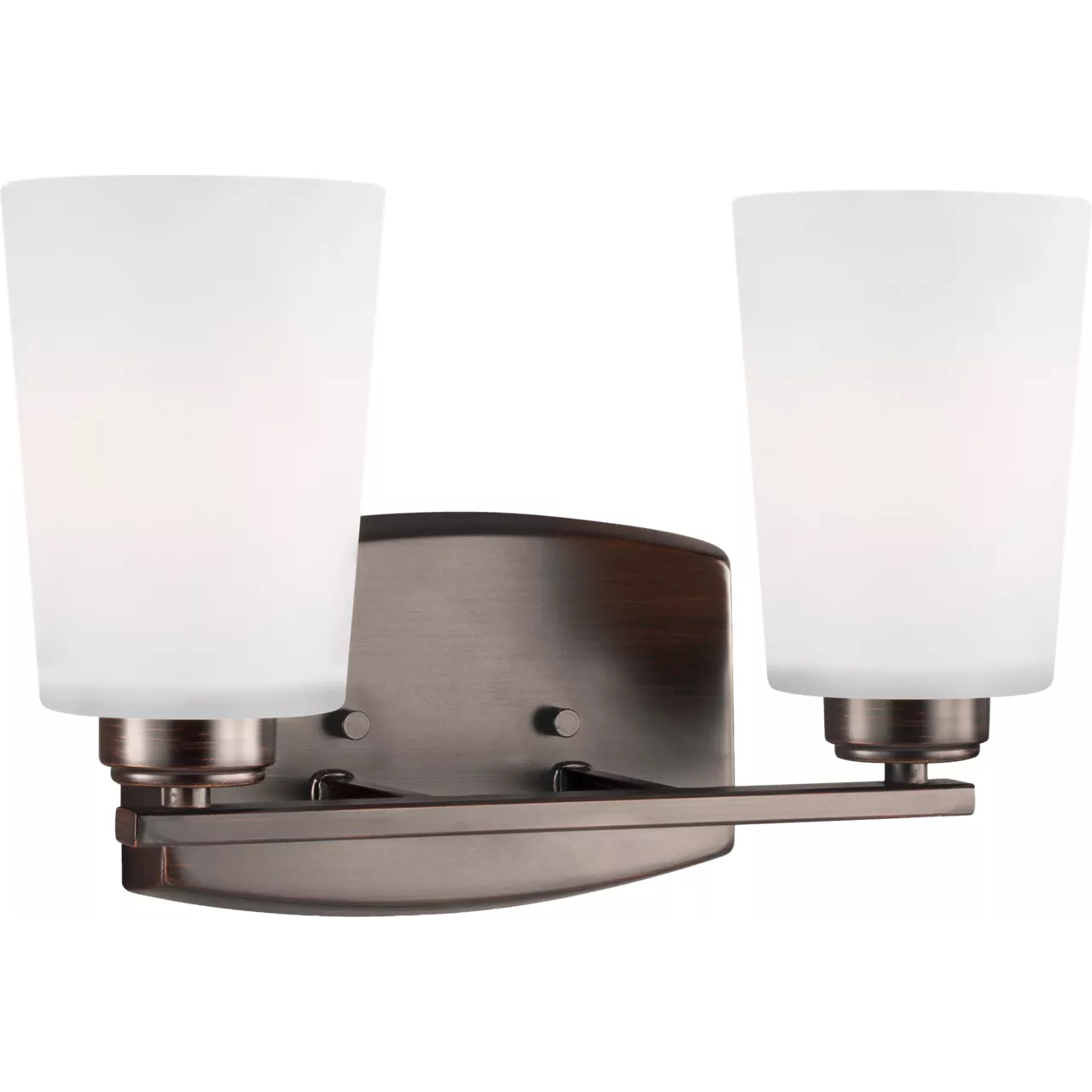 Franport 2 Light 13.25 inch Bronze Wall Bath Fixture Wall Light