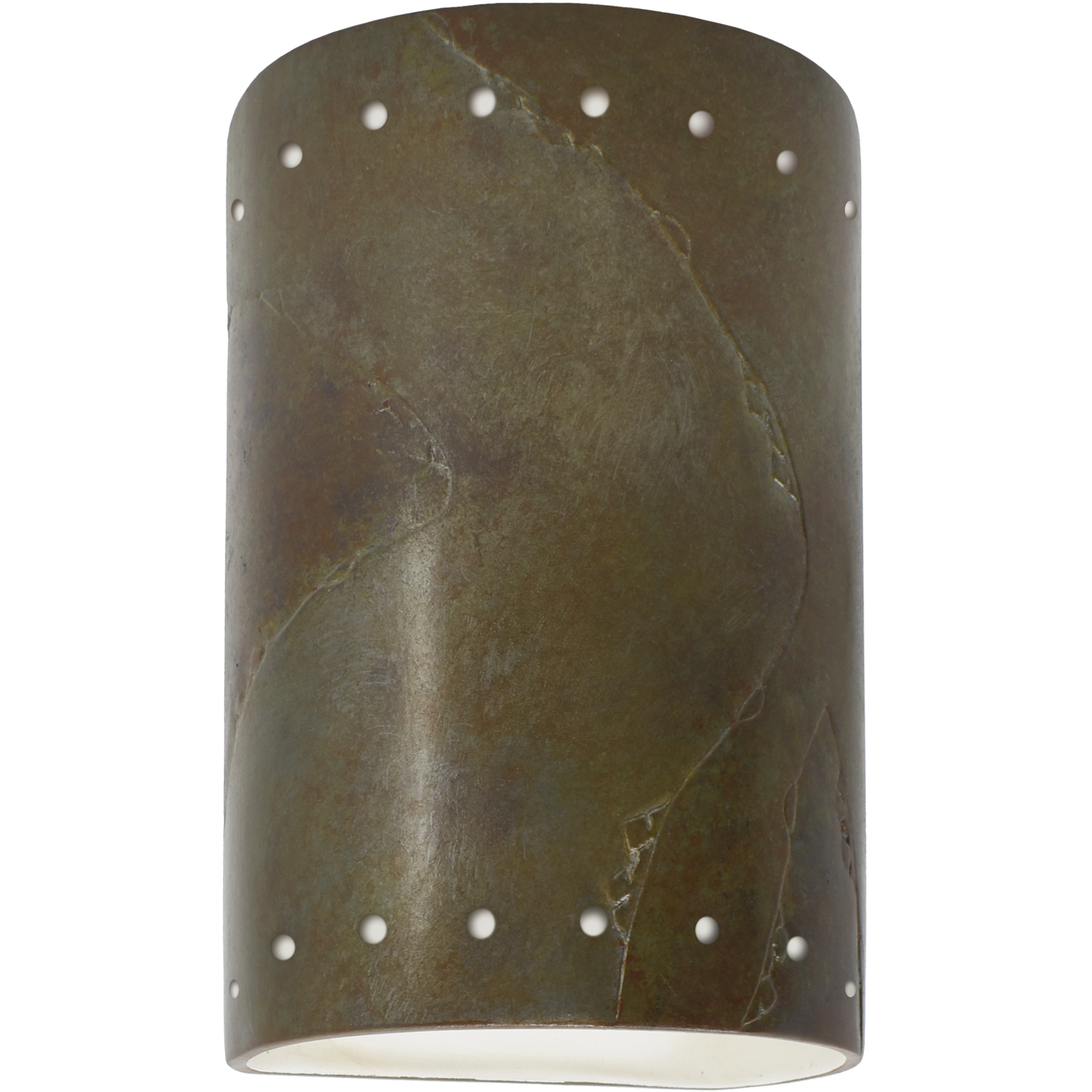 Ambiance LED 5.75 inch Tierra Red Slate Wall Sconce Wall Light