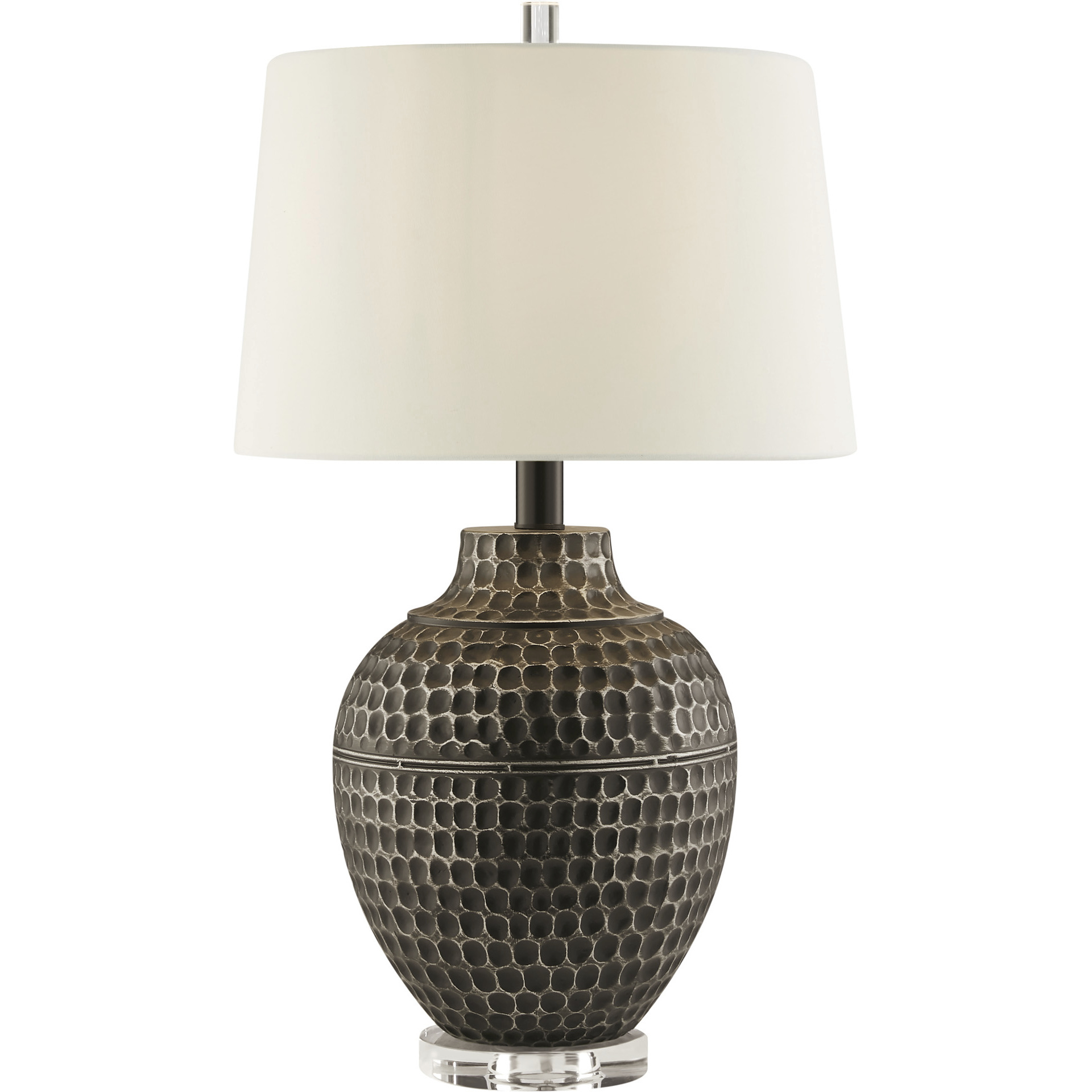 Rayvon 28 inch 100.00 watt Black Table Lamp Portable Light