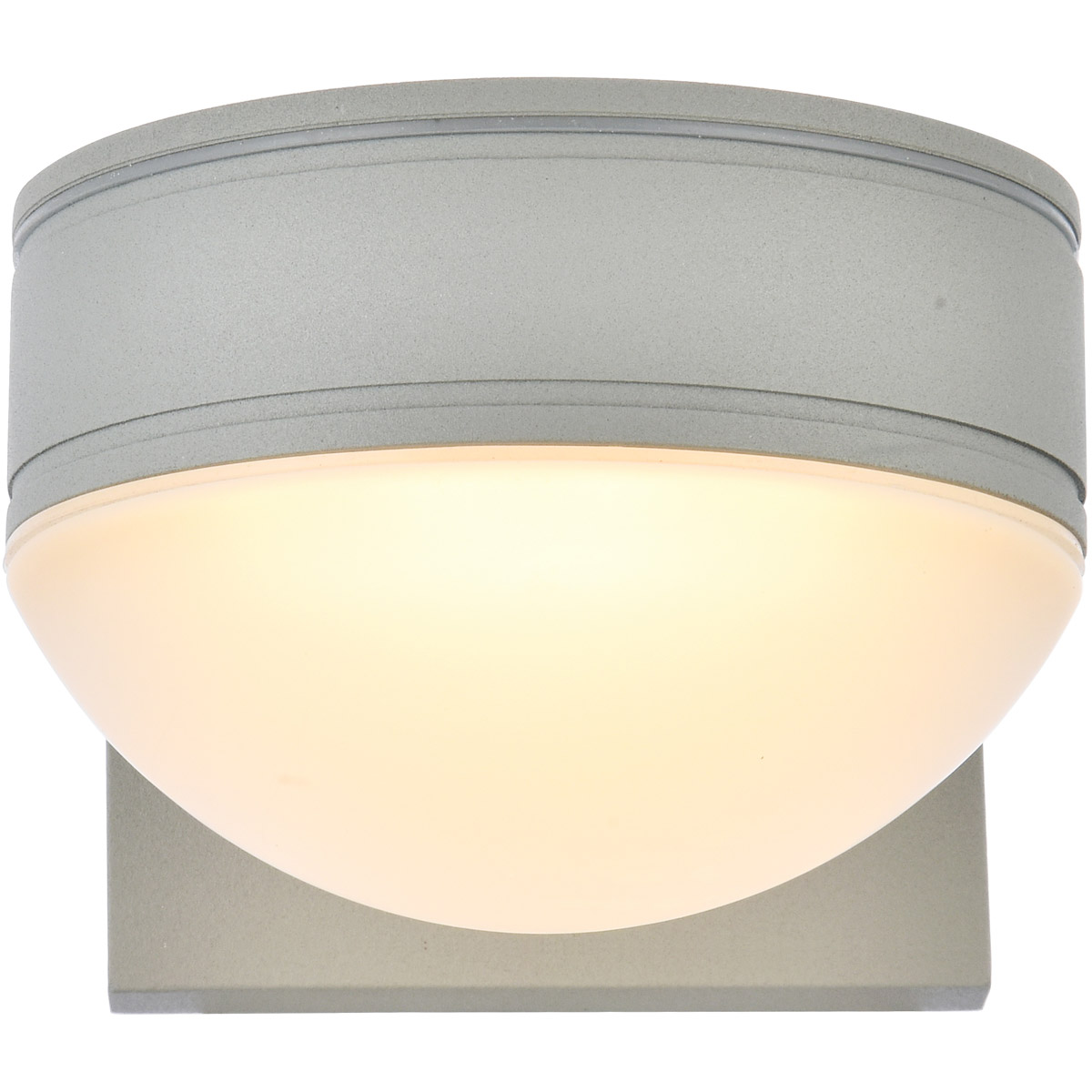 Raine 5 inch Silver Outdoor Wall Light
