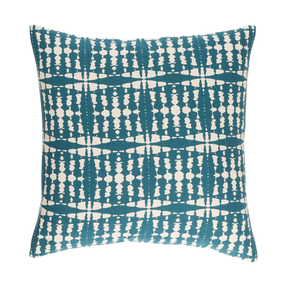 Ridgewood 18 X 18 inch Teal and Cream Pillow
