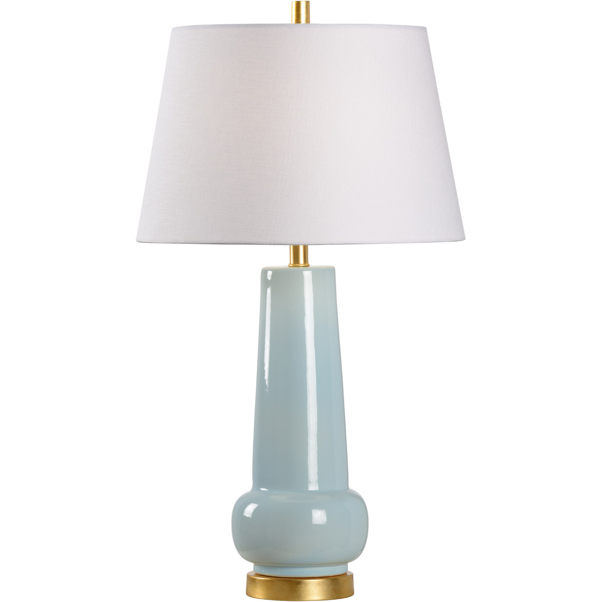 Wildwood 31 inch 100 watt Blue/Green Glaze Table Lamp Portable Light