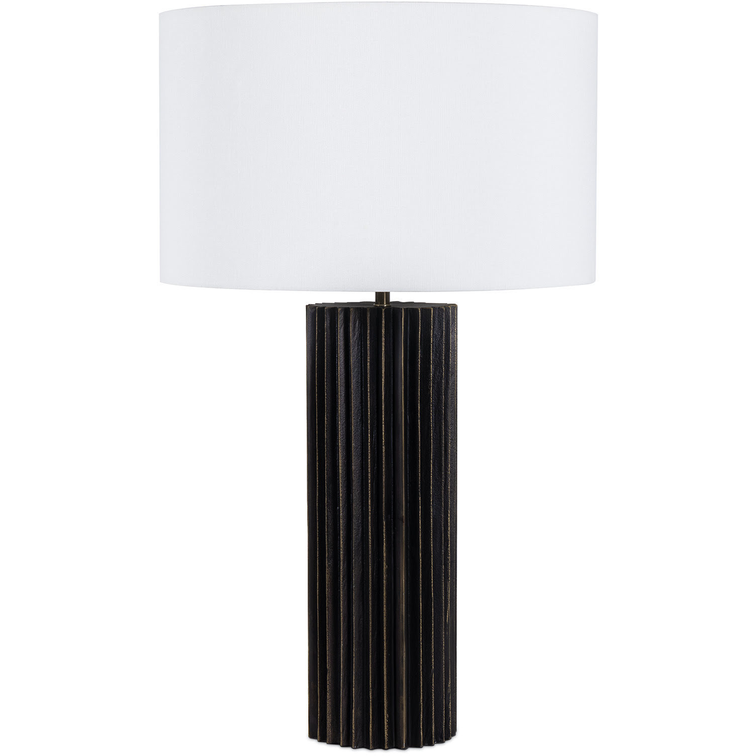 Zara 30.5 inch 150.00 watt Blacken Zinc Table Lamp Portable Light
