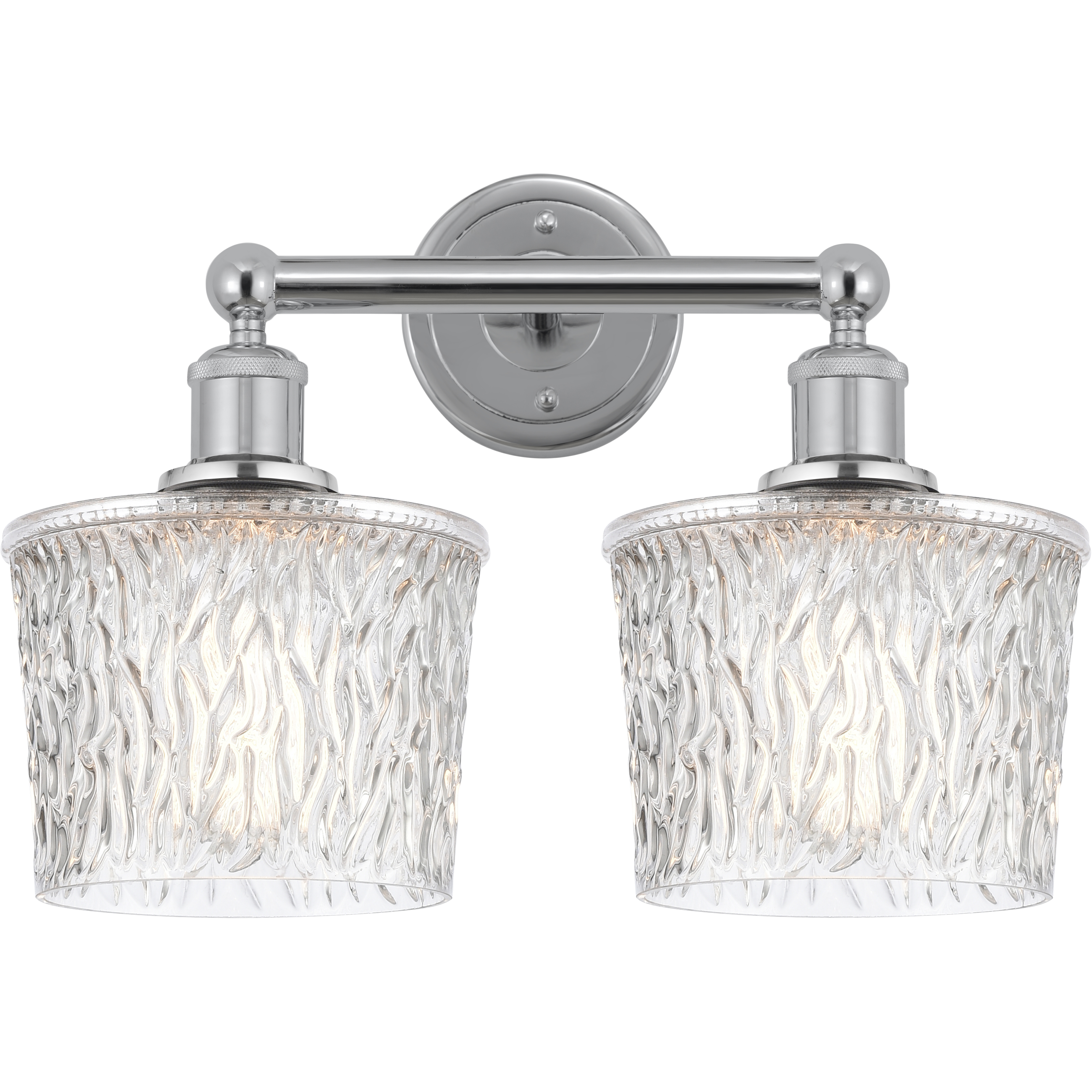 Edison Niagra 2 Light 16 inch Polished Chrome Bath Vanity Light Wall Light