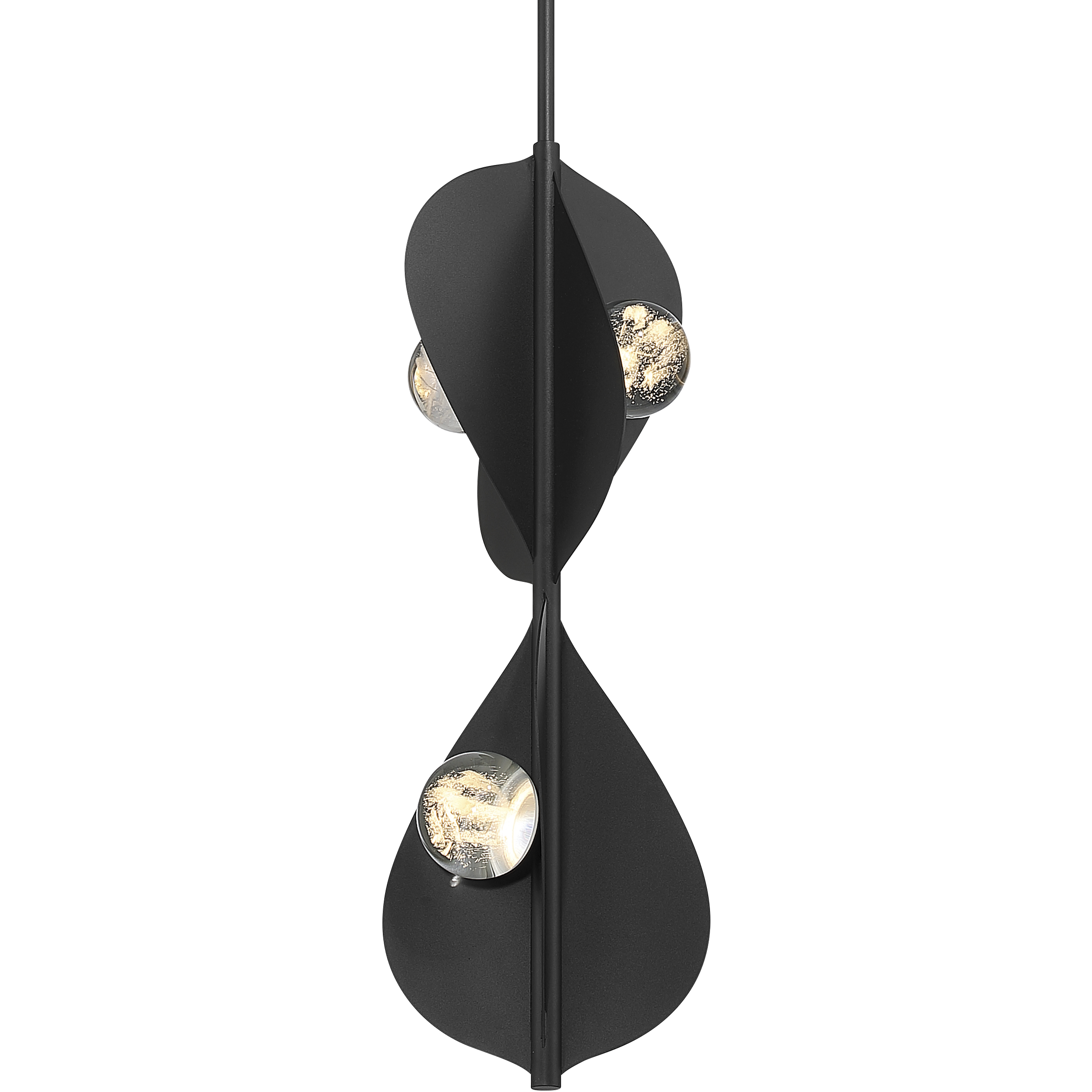 Pod LED 8.25 inch Sand Coal Black Pendant Ceiling Light