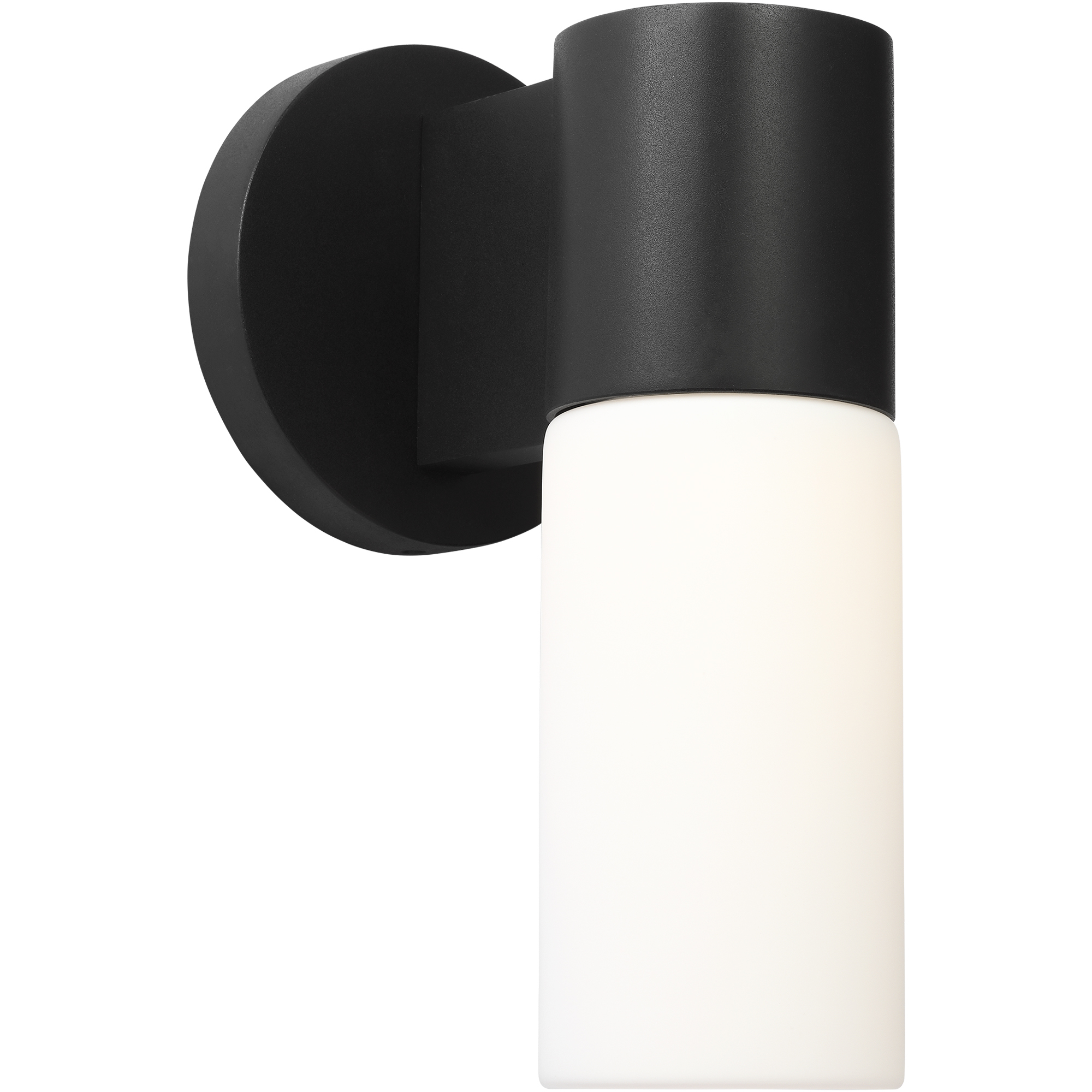 Barbara Barry Focal LED 12.38 inch Textured Black Outdoor Sconce