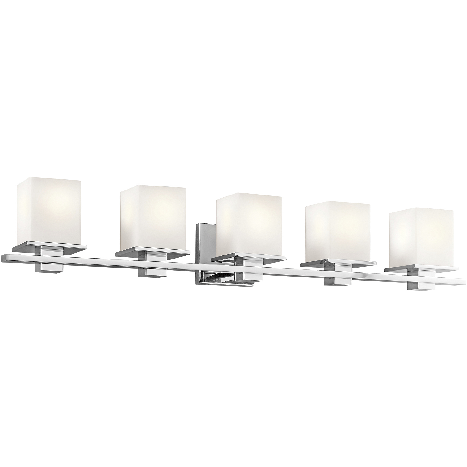 Tully 5 Light 40 inch Chrome Wall Mt Bath 5 Arm Or More Wall Light
