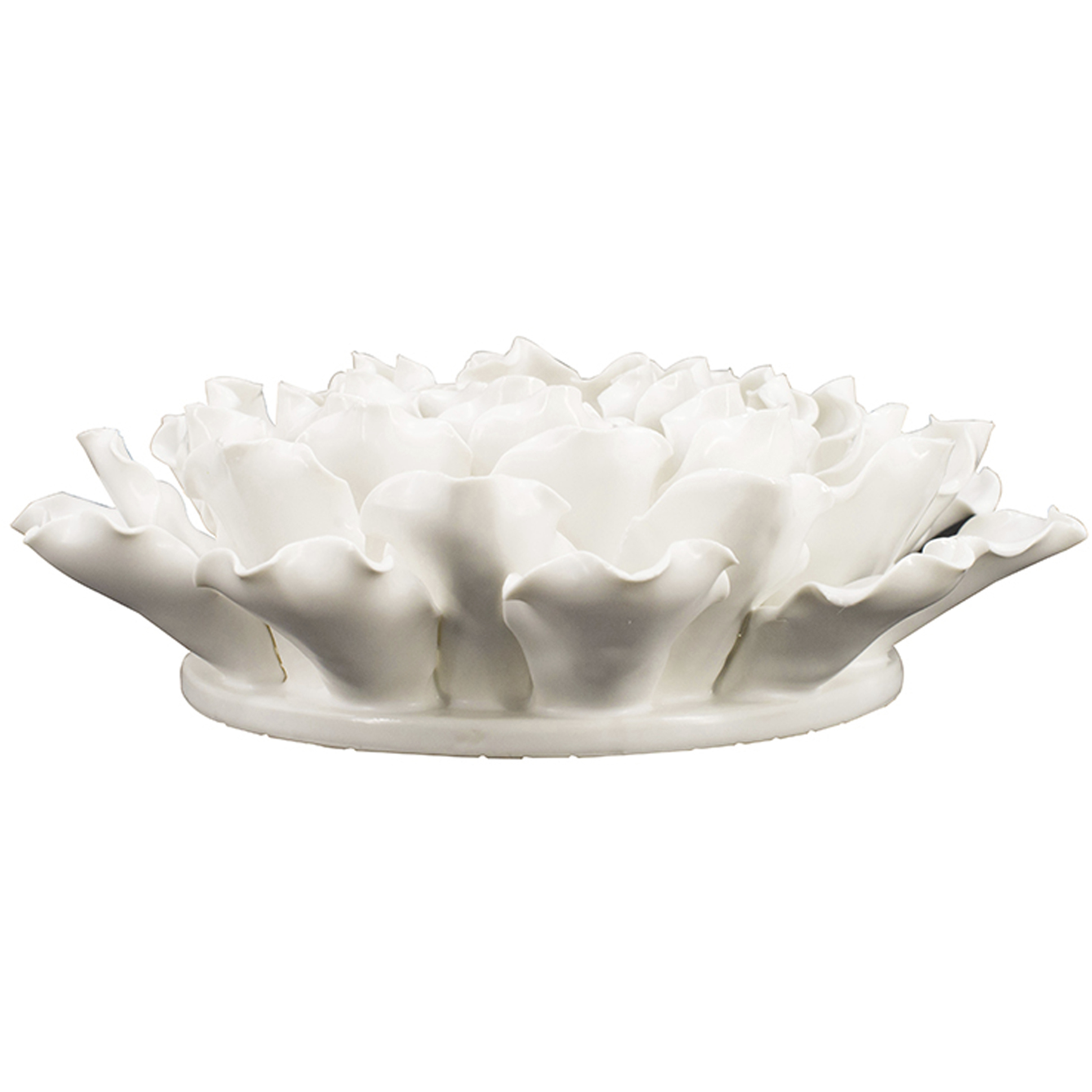 Handmade Flower Cream Wall Art