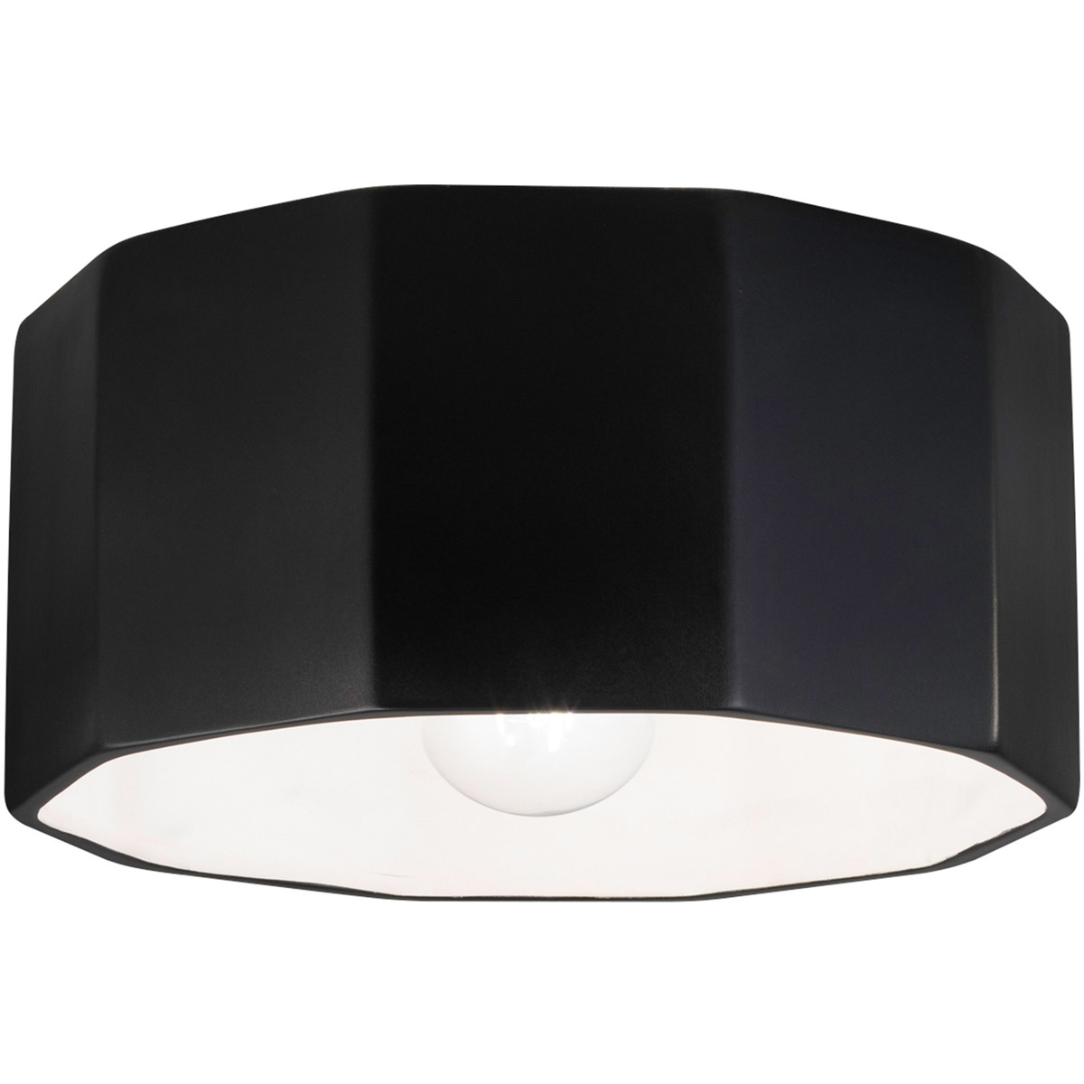 Radiance Collection 1 Light 12.25 inch Celadon Green Crackle Flush-Mount Ceiling Light