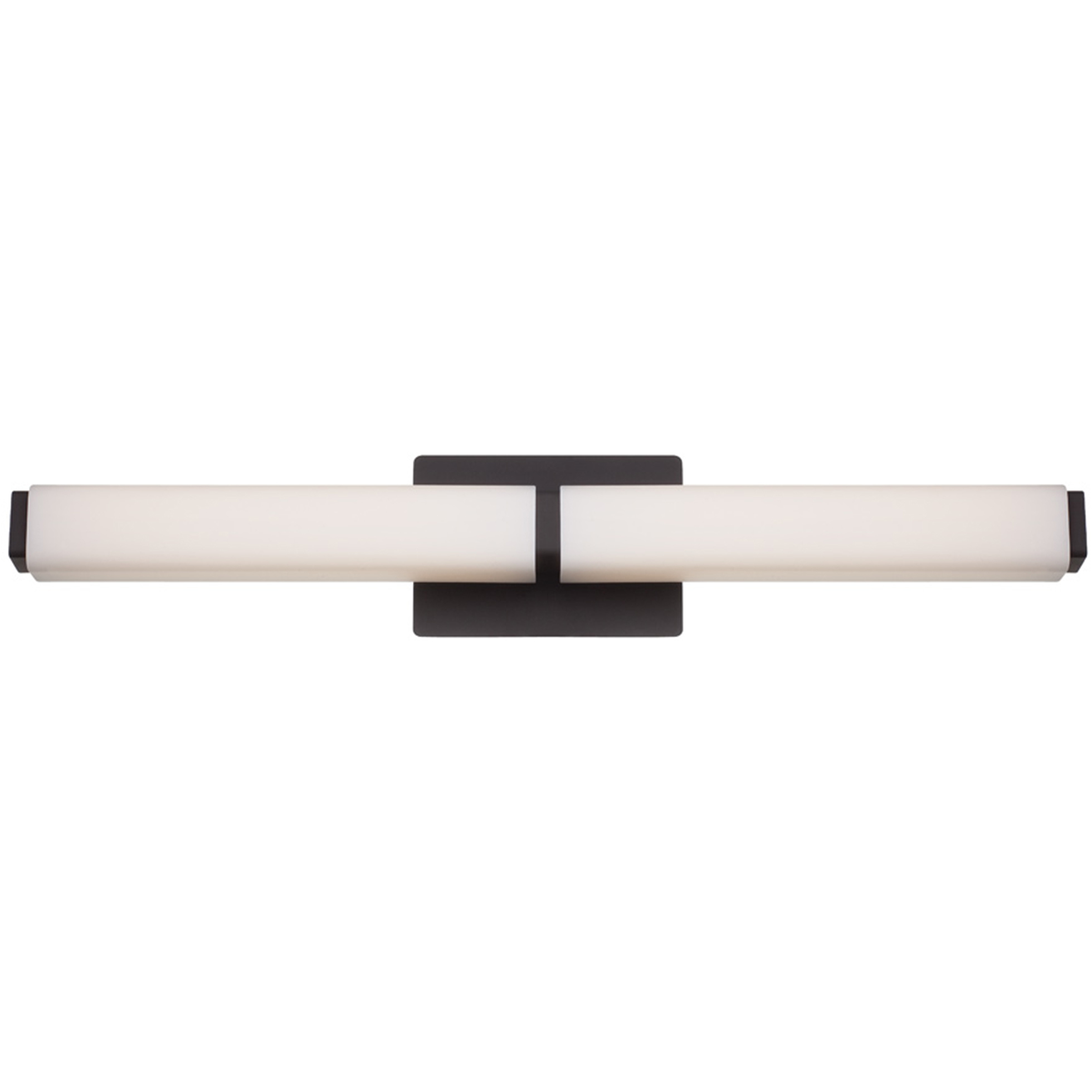 Vogue LED 27 inch Bronze Bath Vanity & Wall Light in 3000K, 27in.