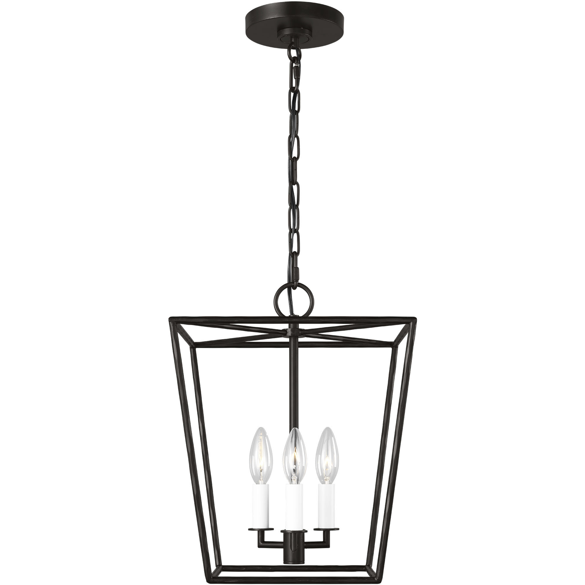 ED Ellen DeGeneres Viota 3 Light 12 inch Aged Iron Pendant Ceiling Light