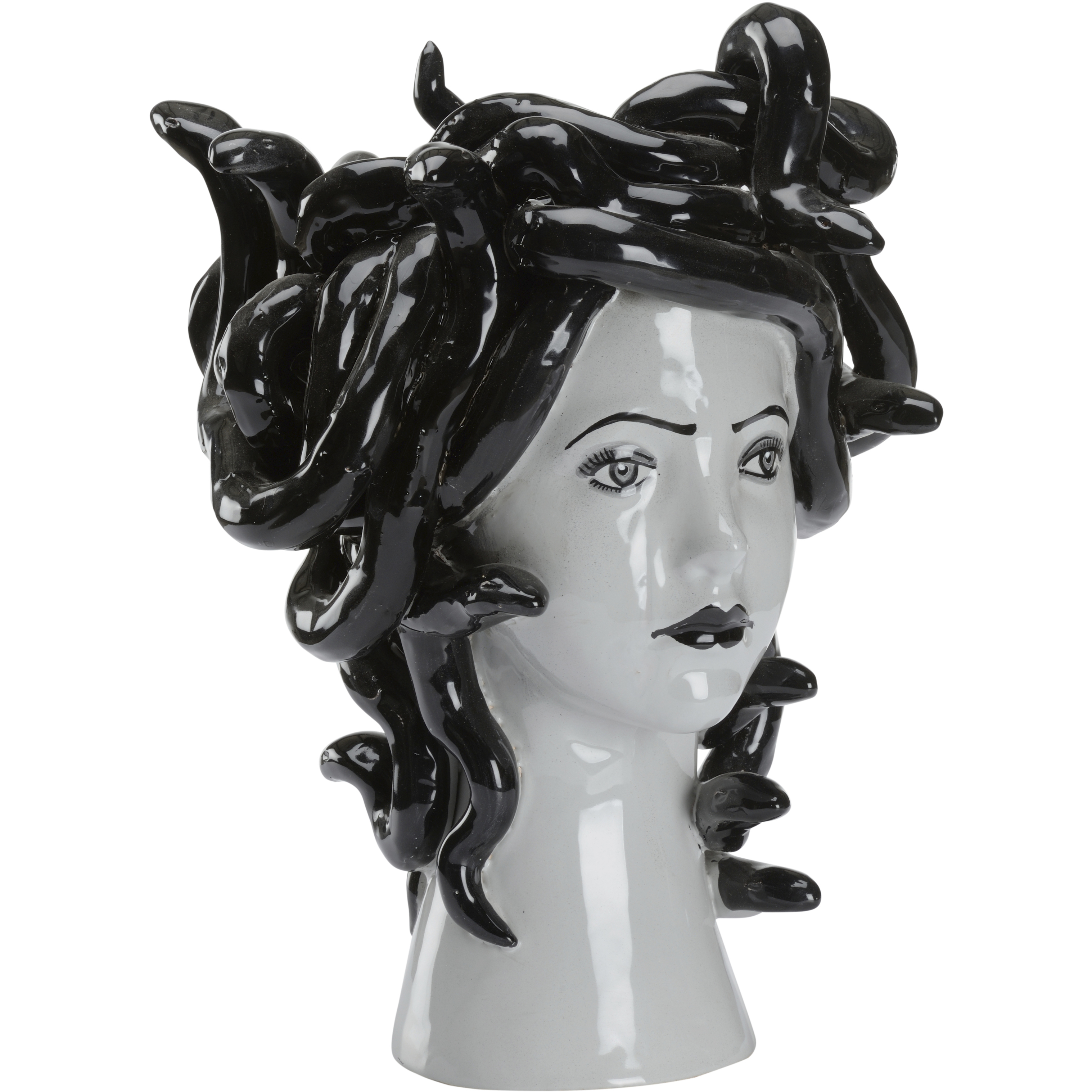 Medusa 13 X 10.5 inch Vase