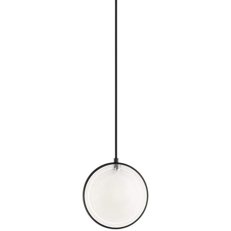 Chatoyant 1 Light 6.75 inch Matte Black Pendant Ceiling Light